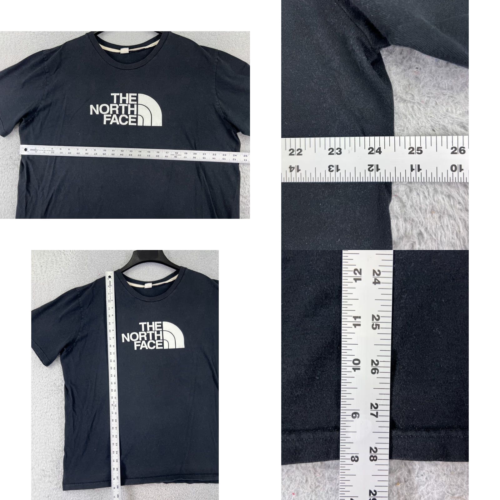 The North Face The North Face Shirt Men Large Black Short Sleeve Crew Neck Cotton Logo T-Shirt Mens Regular Casual Size US L / EU 52-54 / 3 - 8 Thumbnail