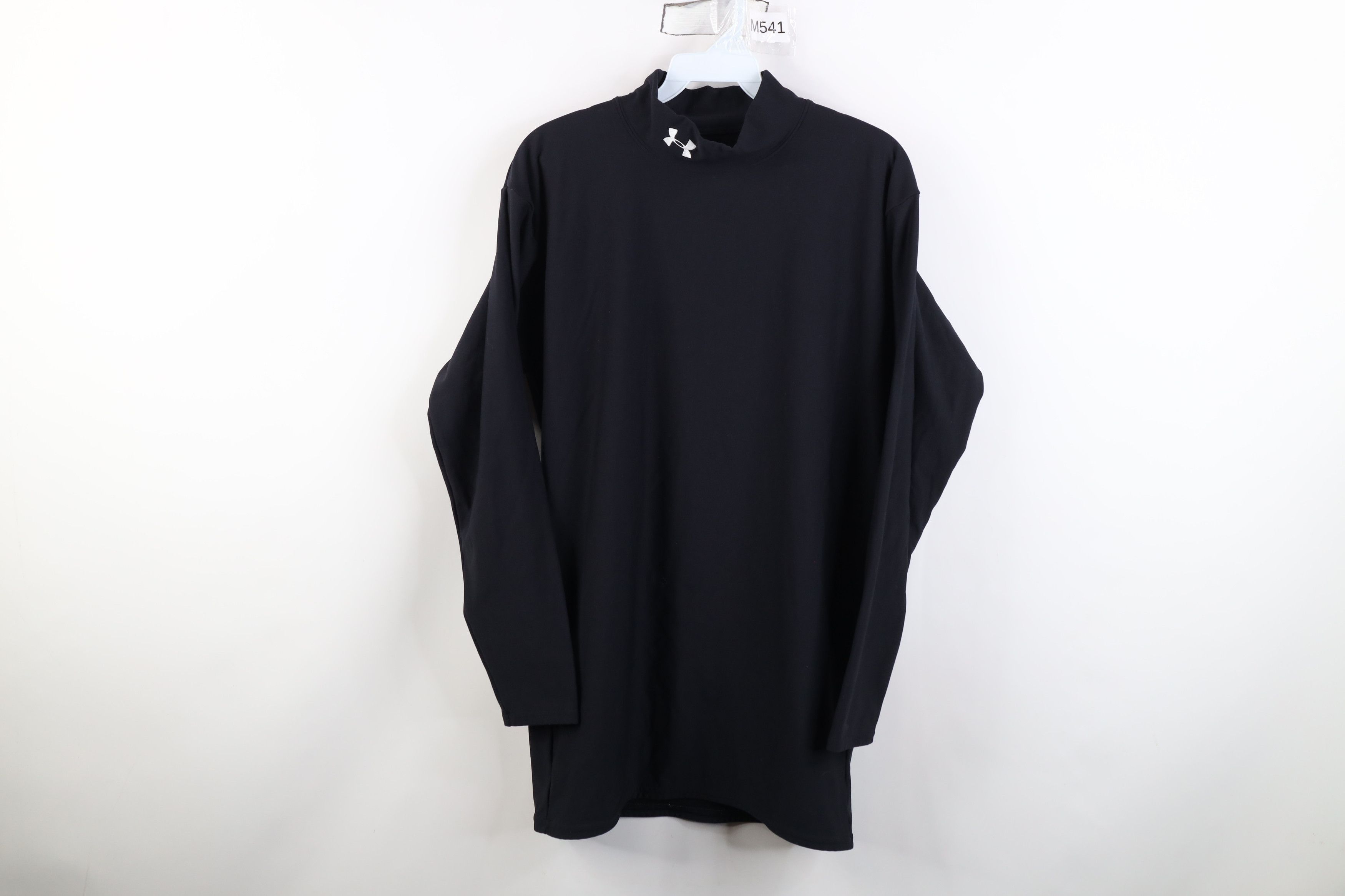 Vintage Under Armour Compression ColdGear Mock Neck T-Shirt
