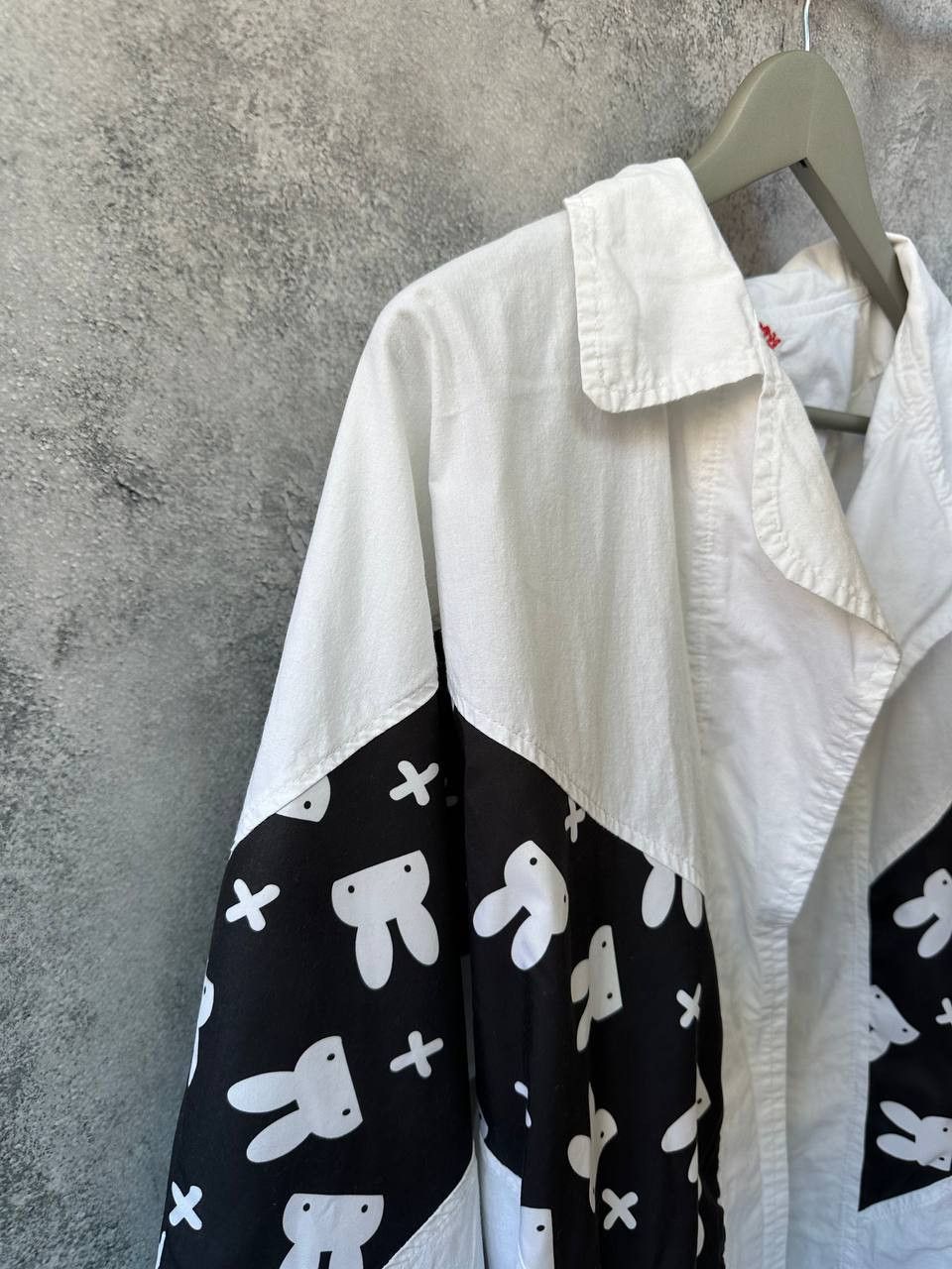 Other Vivetta Oversized Open-Front Shirt/Jacket Bunny Print Size ONE SIZE - 4 Thumbnail