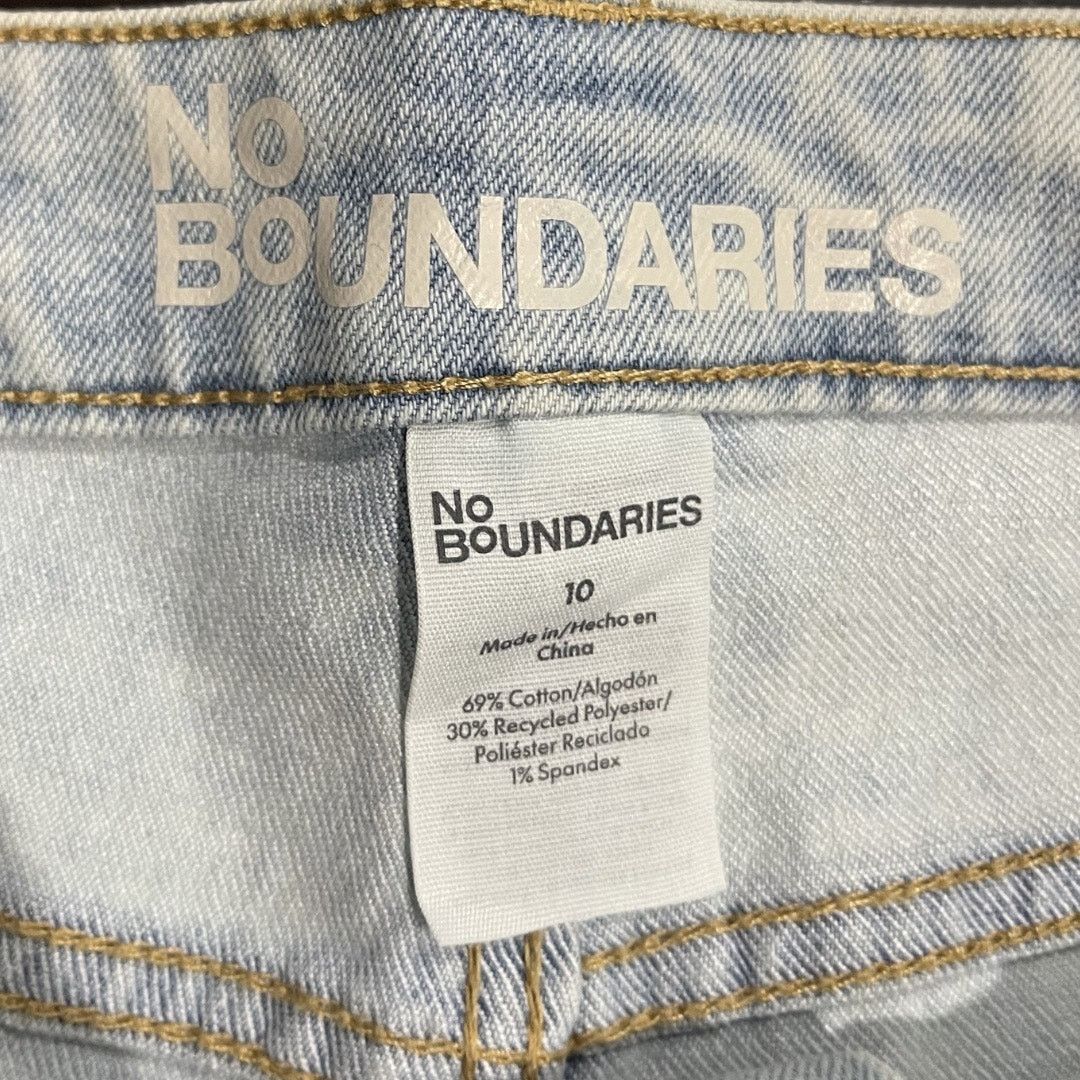 Other Denim Cut Off Denim Jean Shorts Light Wash Y2K Streetwear Size 32" / US 10 / IT 46 - 3 Thumbnail