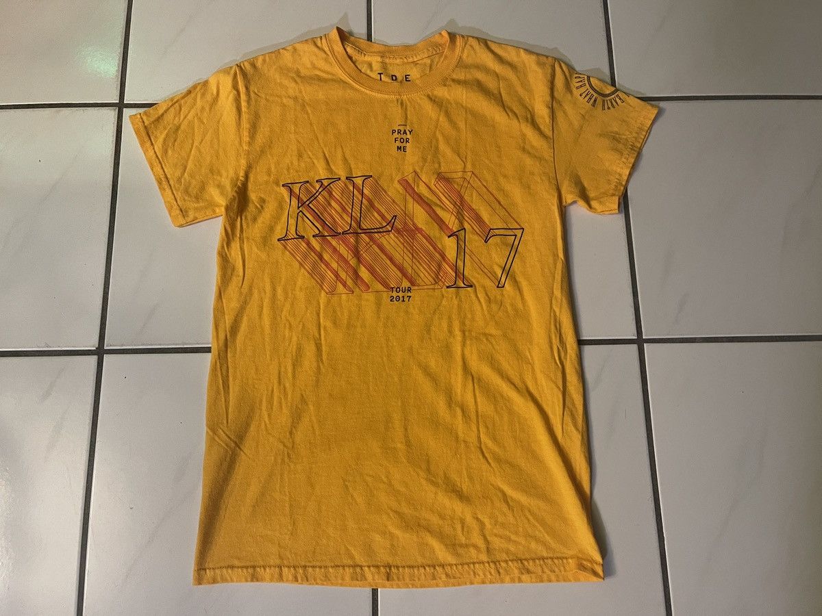 Kendrick Lamar Kendrick Lamar DAMN 2017 Tour TDE Yellow Tee Shirt Mens S Size US S / EU 44-46 / 1 - 1 Thumbnail