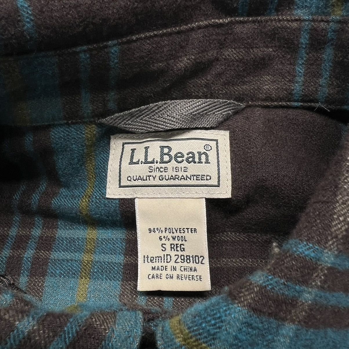 L.L. Bean L.L. Bean Flannel Shirt Plaid Brown Button Up Long Sleeve Size US S / EU 44-46 / 1 - 10 Thumbnail