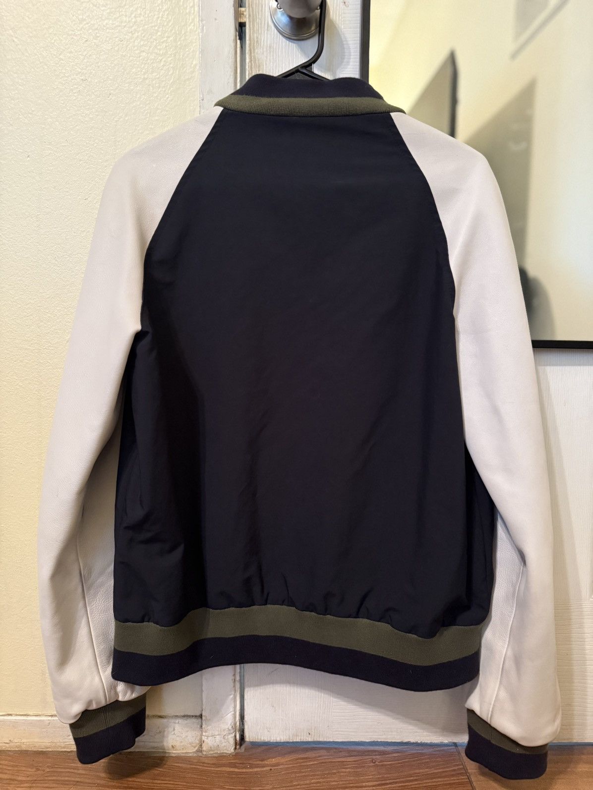 Raf Simons 1995 Raf Simons Varsity Bomber Jacket Size US M / EU 48-50 / 2 - 2 Thumbnail