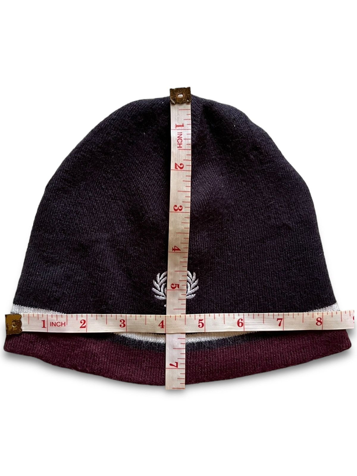Designer × Fred Perry Vintage Fred Perry Basic Logo Style Beanie Snow Cap Size ONE SIZE - 5 Thumbnail