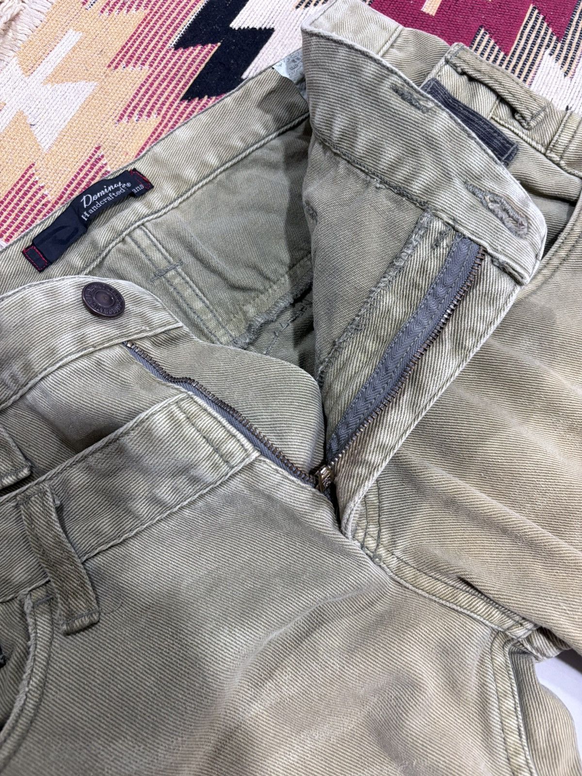 Seditionaries JAPANESE BRAND DOMINATE JEANS DOUBLE WAIST Size US 34 / EU 50 - 8 Thumbnail