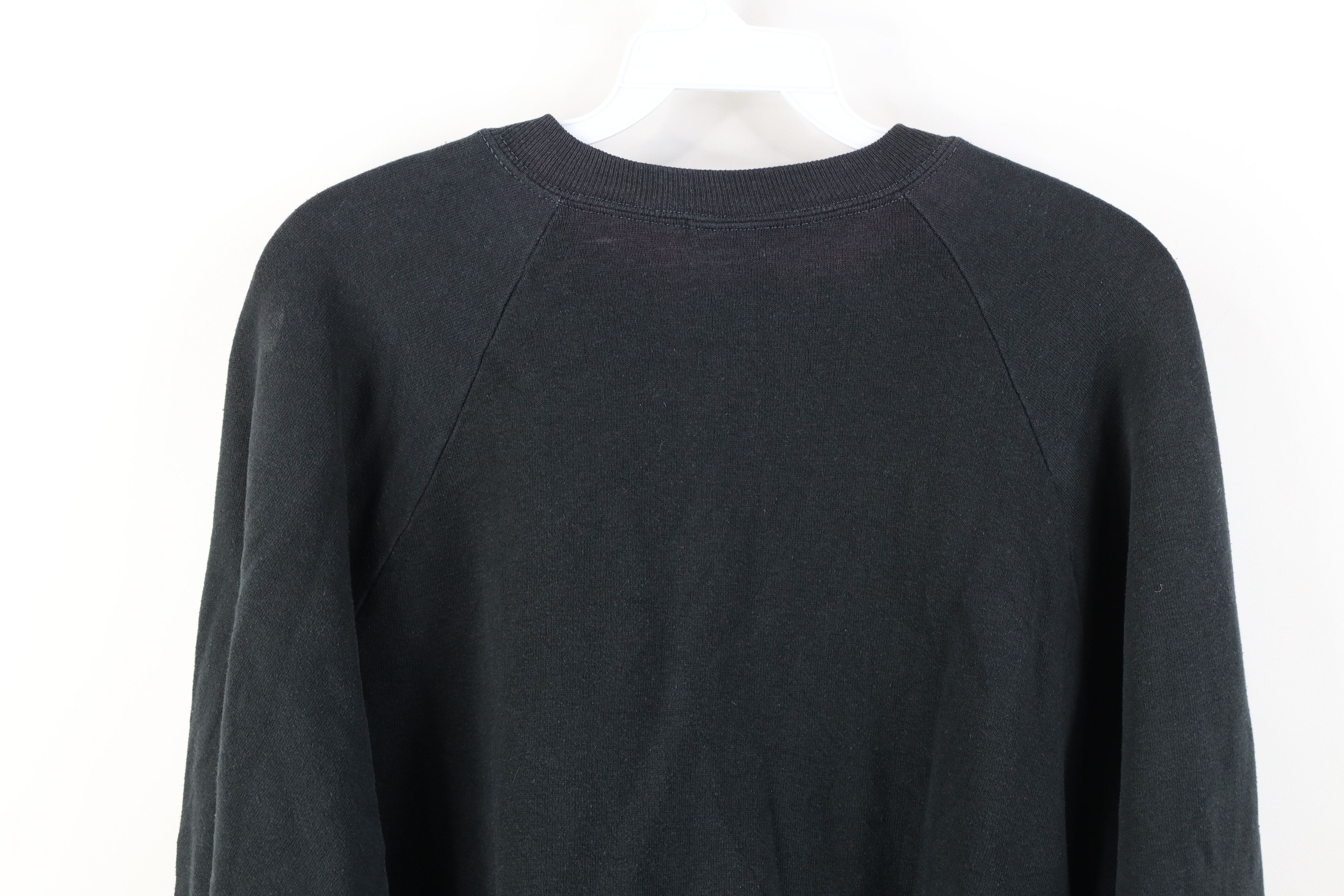 Dickies Vintage 70s 80s Dickies Blank Crewneck Sweatshirt Black USA Size US L / EU 52-54 / 3 - 12 Thumbnail