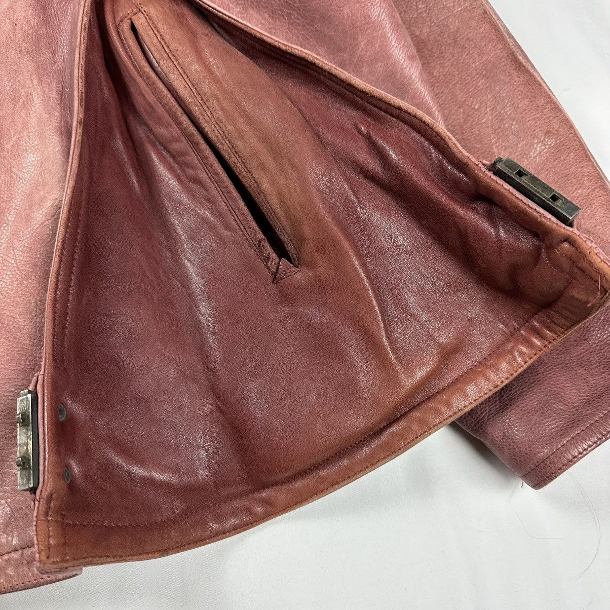 Marithe + Francois Girbaud Marithe + Francois Girbaud Leather Jacket Ruffo (1990s) Size US L / EU 52-54 / 3 - 6 Thumbnail
