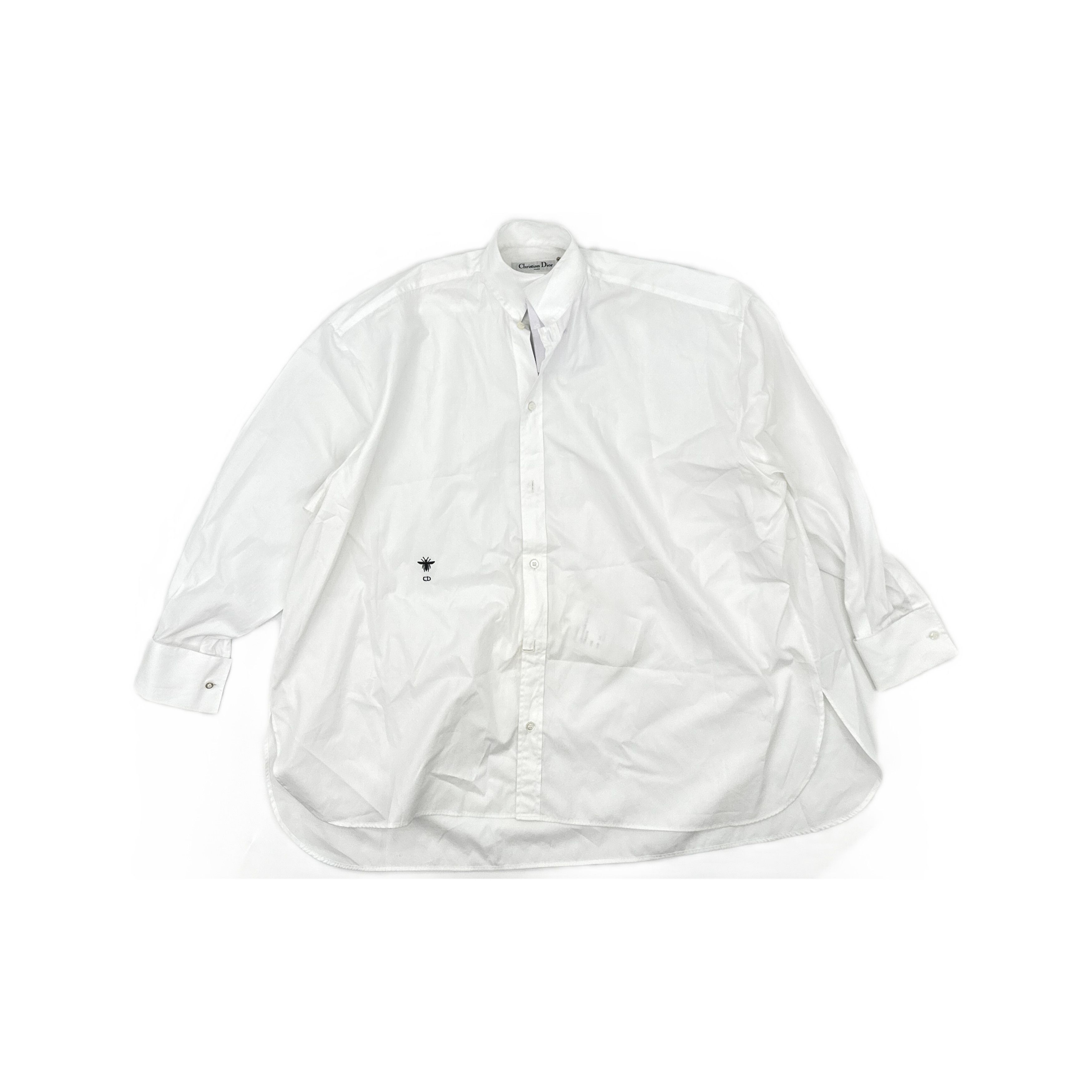 Dior Dior Bee Embroidery Button Up Shirt Size 38 Size S / US 4 / IT 40 - 1 Thumbnail