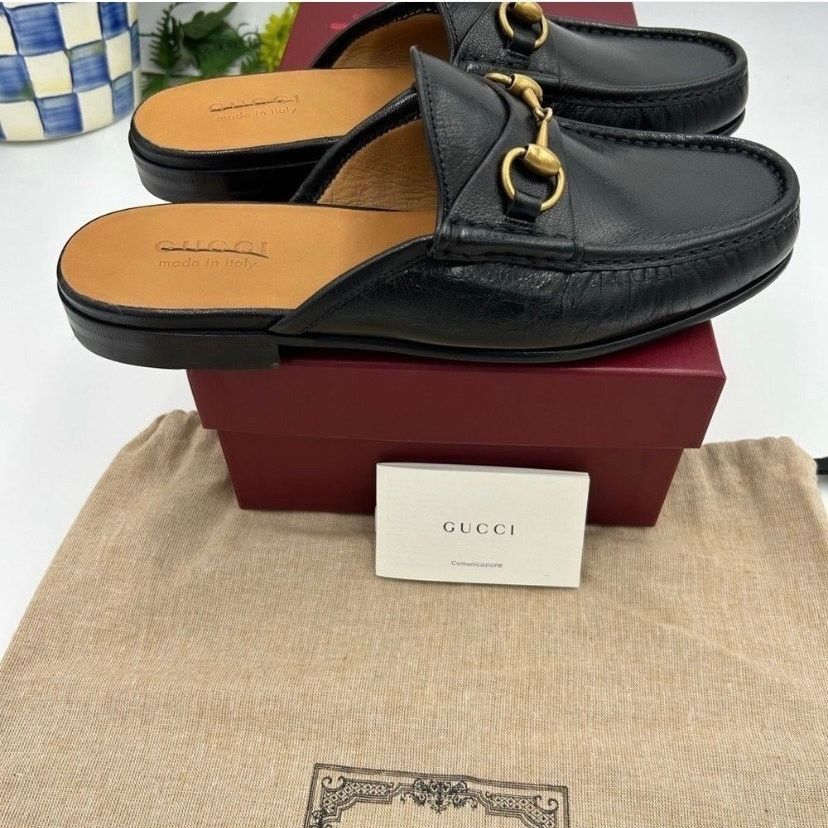 Gucci Men’s Gucci horse bit Roos slip on loafers size 8 Size US 8.5 / EU 41-42 - 5 Thumbnail