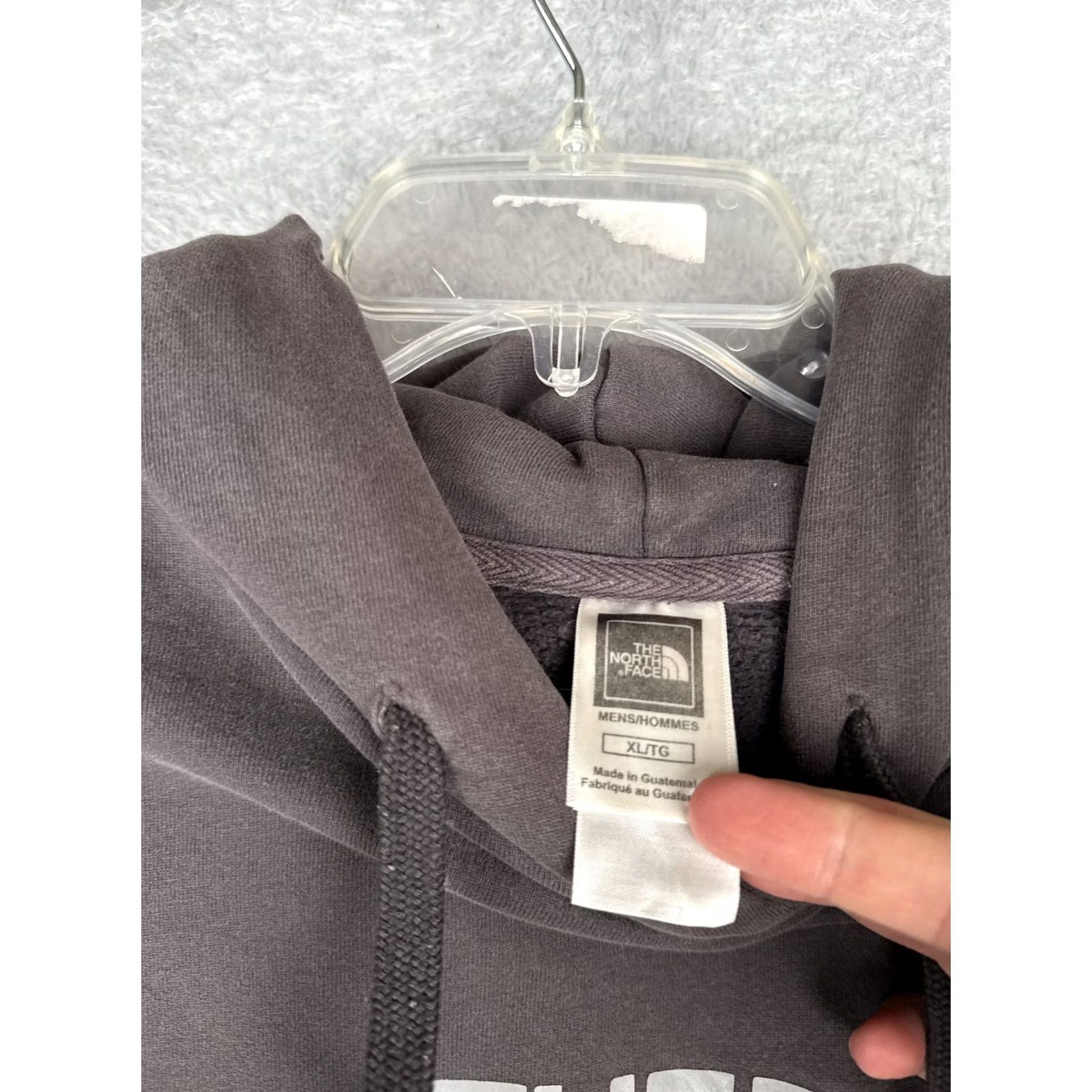 The North Face The North Face Hoodie Mens XL Gray Half Dome Logo Pullover Jersey Sweatshirt Size US XL / EU 56 / 4 - 7 Thumbnail
