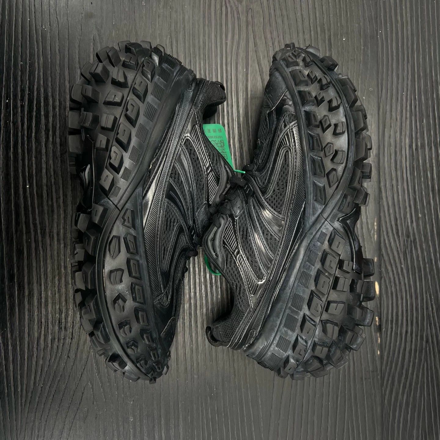 Balenciaga Balenciaga Tire Sneaker Black US 40 Size US 7 / EU 40 - 3 Thumbnail