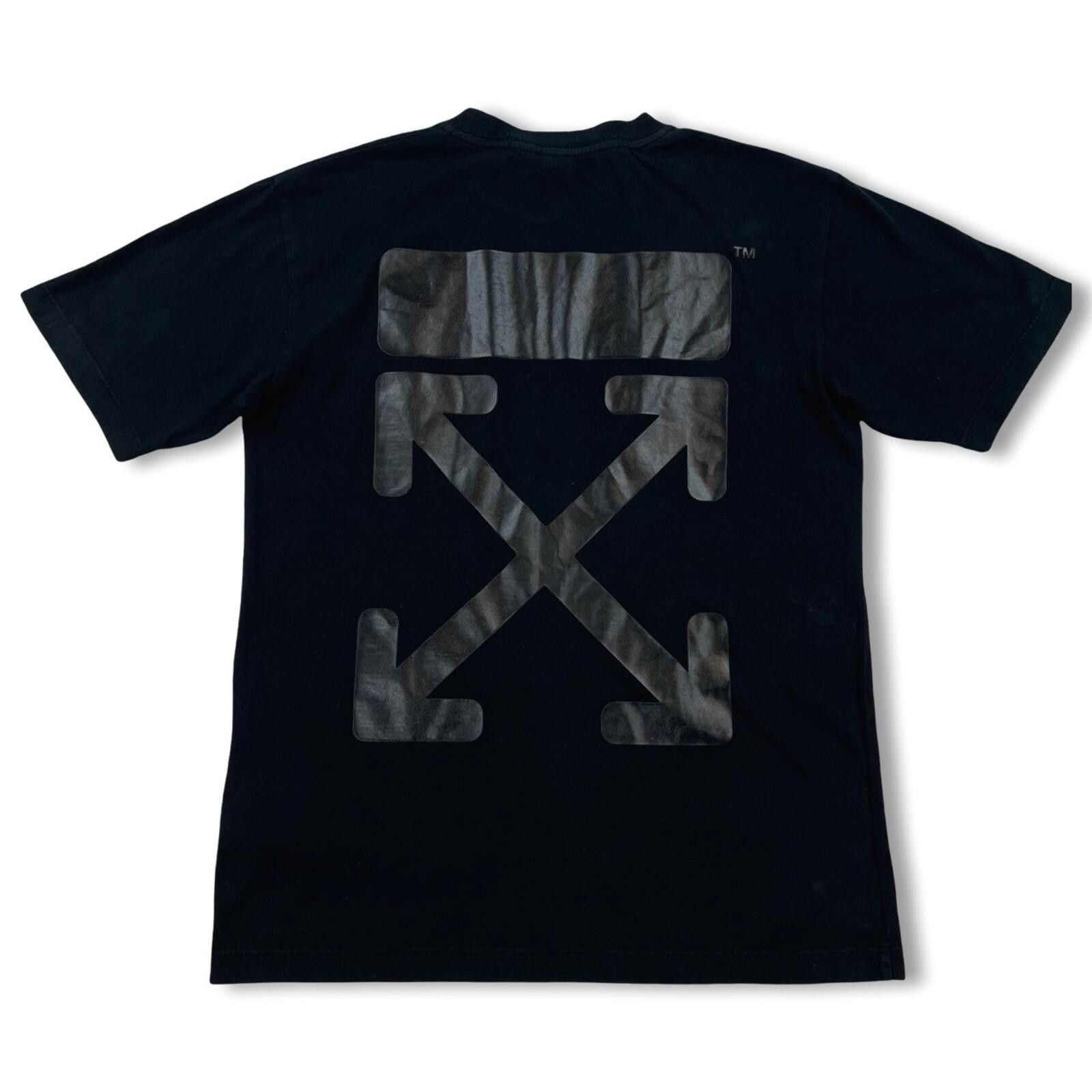 Off-White Off-White Women's Rubber Arrows Black T Shirt Size XS / US 0-2 / IT 36-38 - 2 Thumbnail