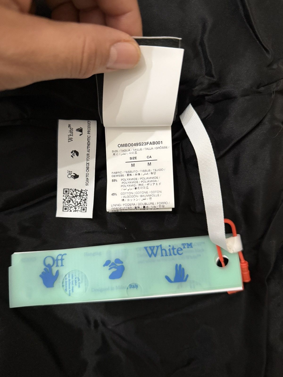 Off-White Off-White Vars Hamer Track Jacket Size US S / EU 44-46 / 1 - 8 Thumbnail