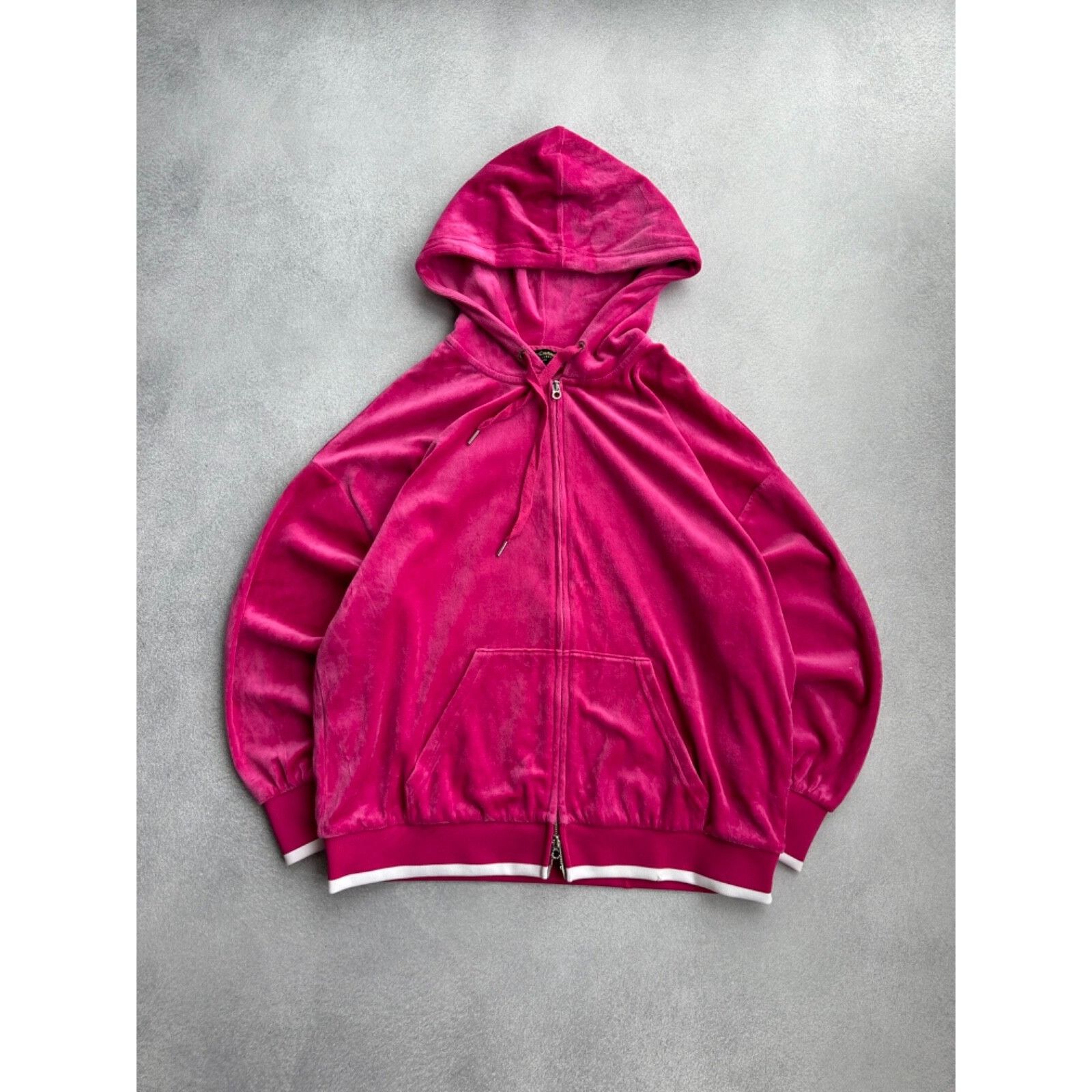Juicy Couture VTG Juice Couture Pink Velour Woman Tracksuit Size S / US 4 / IT 40 - 8 Thumbnail