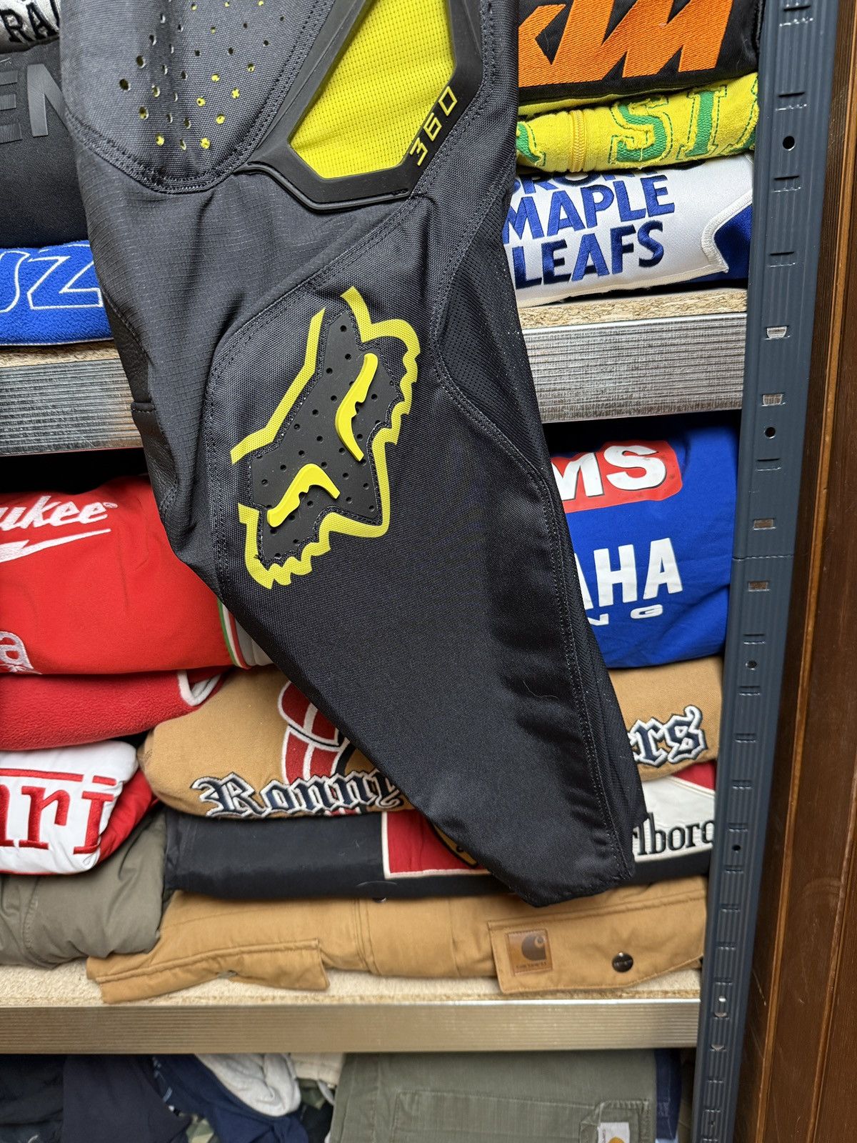Fox Racing × Vintage Vintage Fox 360 MultiColour Racing Pants Moto Motocross Y2k Size US 32 / EU 48 - 4 Thumbnail