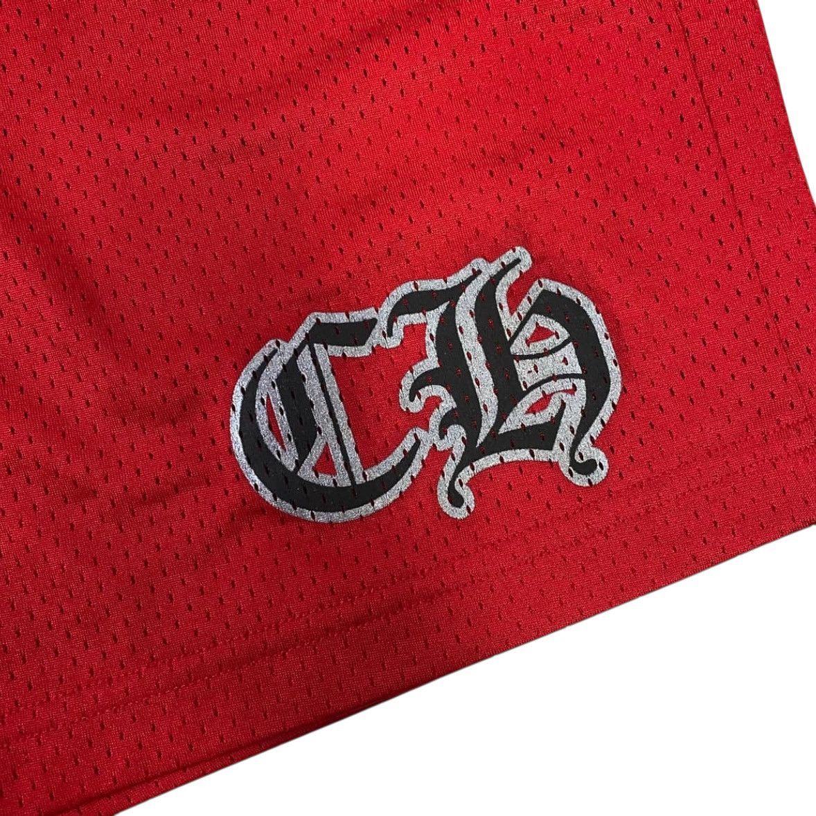 Chrome Hearts Mattyboy Mesh Shorts RED Size US 34 / EU 50 - 3 Thumbnail