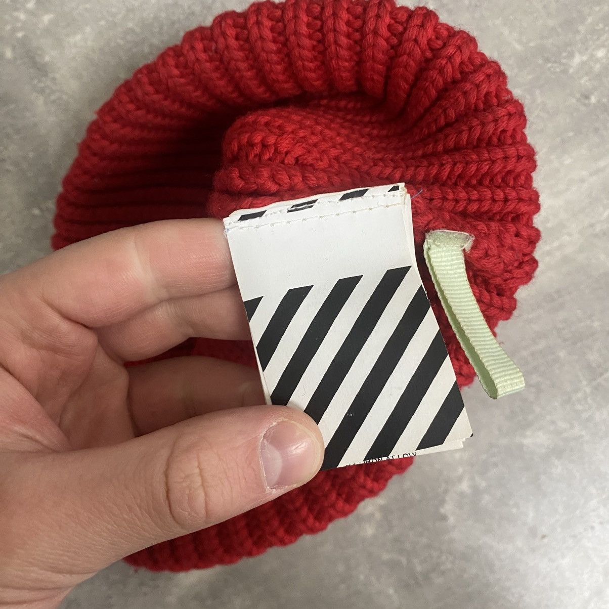 Off-White Off White Beanie Hat Size ONE SIZE - 7 Thumbnail
