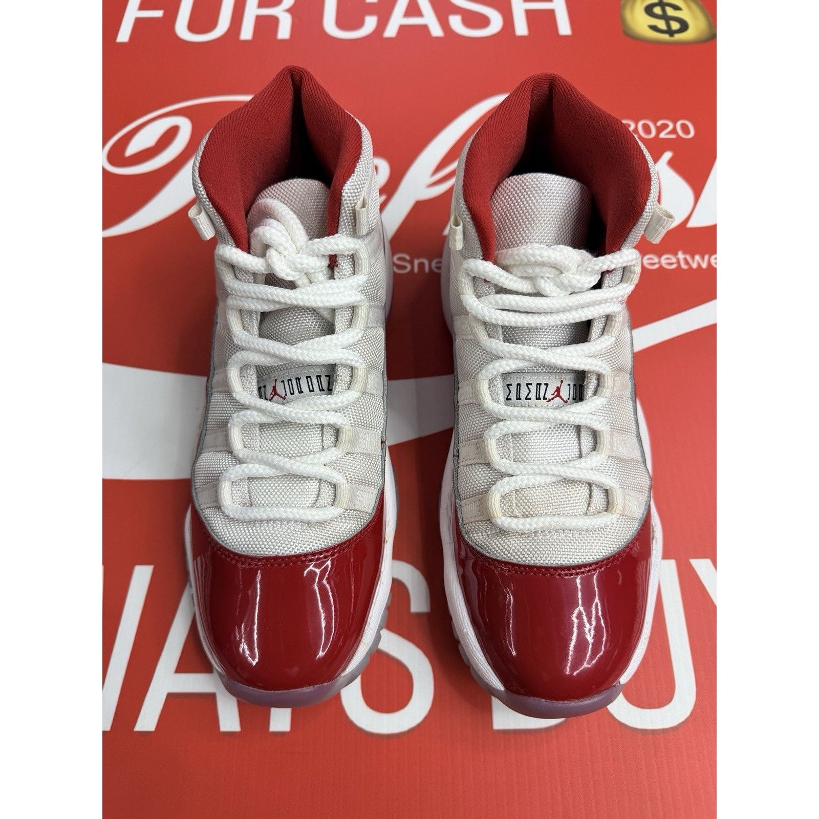 Jordan Brand Air Jordan 11 Cherry (2022) (GS) Size 5.5Y (378038-116) Size US 5.5 / EU 38 - 4 Thumbnail