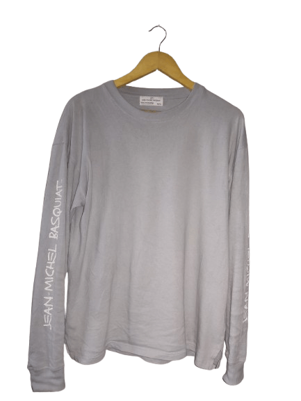 Jean-Michel Basquiat × Vintage Jean Michel Basquiat Longsleeve T shirt Size US L / EU 52-54 / 3 - 2 Thumbnail