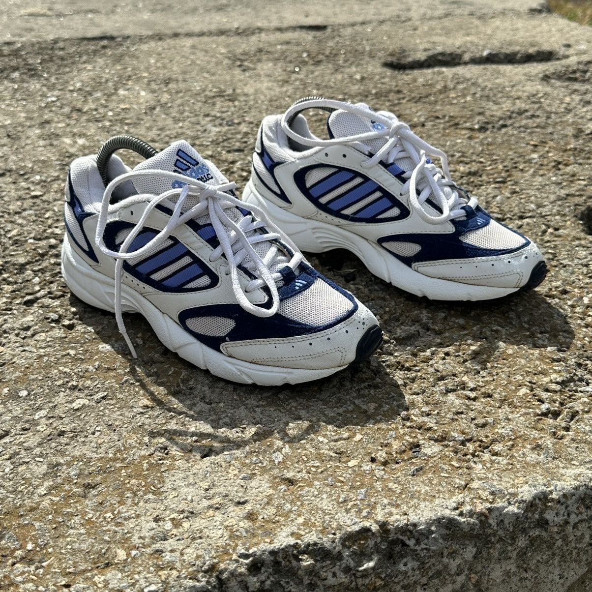 Adidas Atlantic Blue White Sneakers Vintage 00s Size US 7