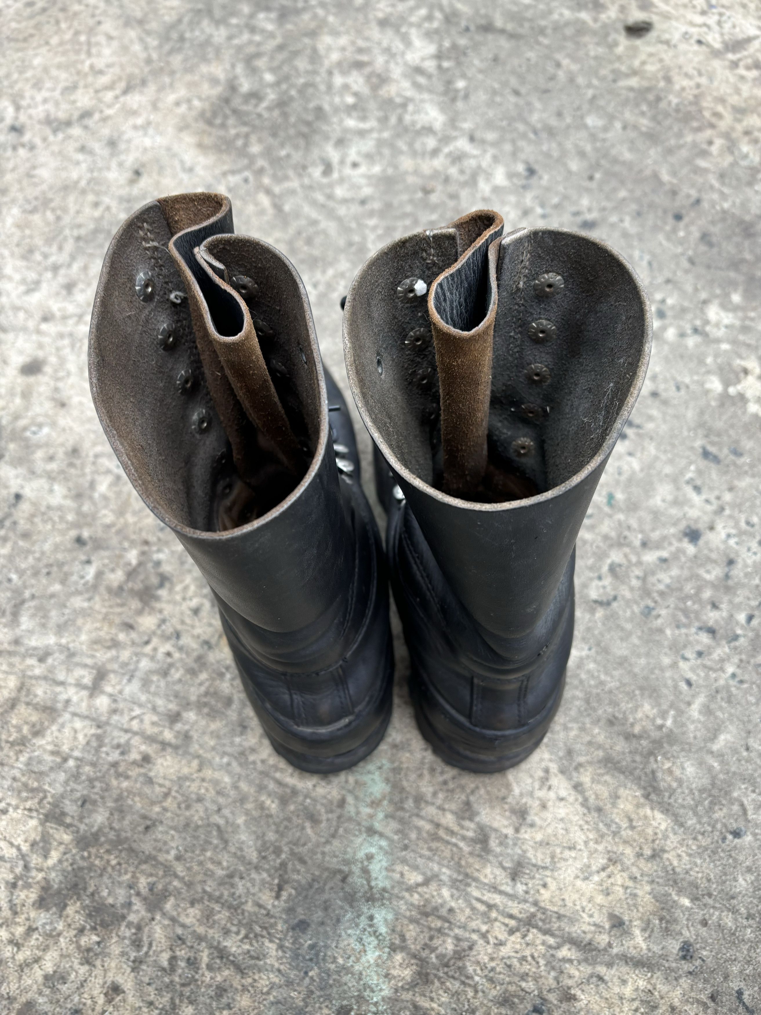 Vintage Vintage 80s Military Paratroopers High Leather Combat Boots Size US 8 / EU 41 - 12 Thumbnail