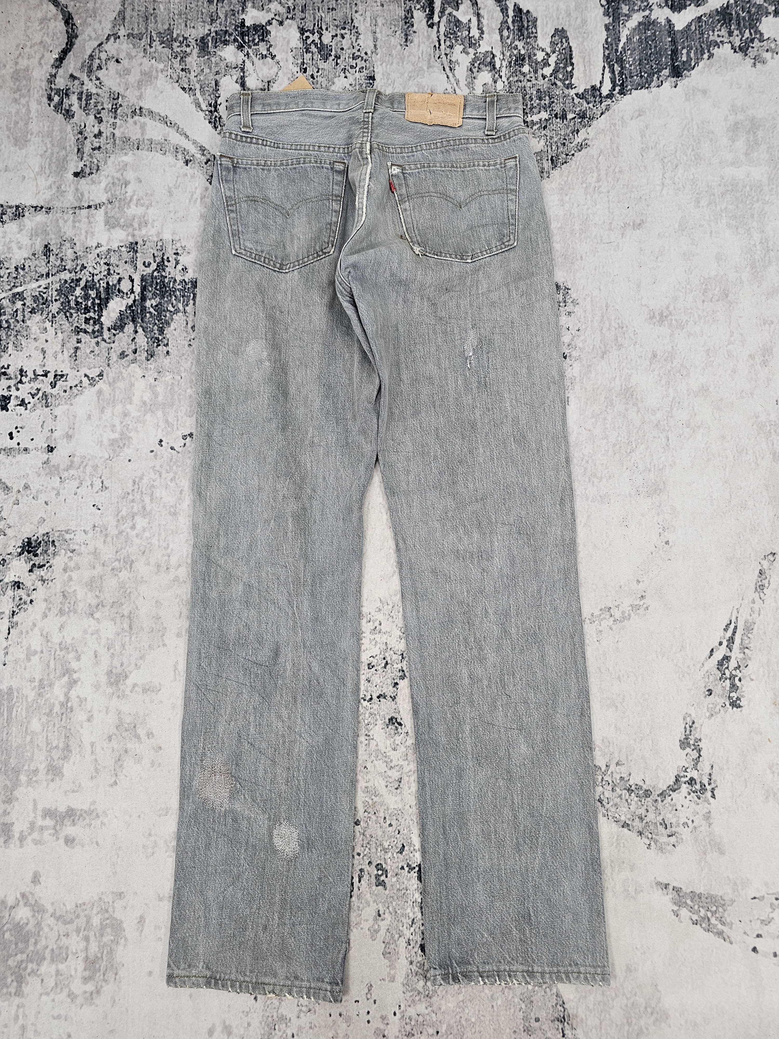 Levi's Vintage Clothing Vintage 80's LEVIS 501 Gray Faded Made In Usa Jeans L0478 Size US 30 / EU 46 - 2 Thumbnail