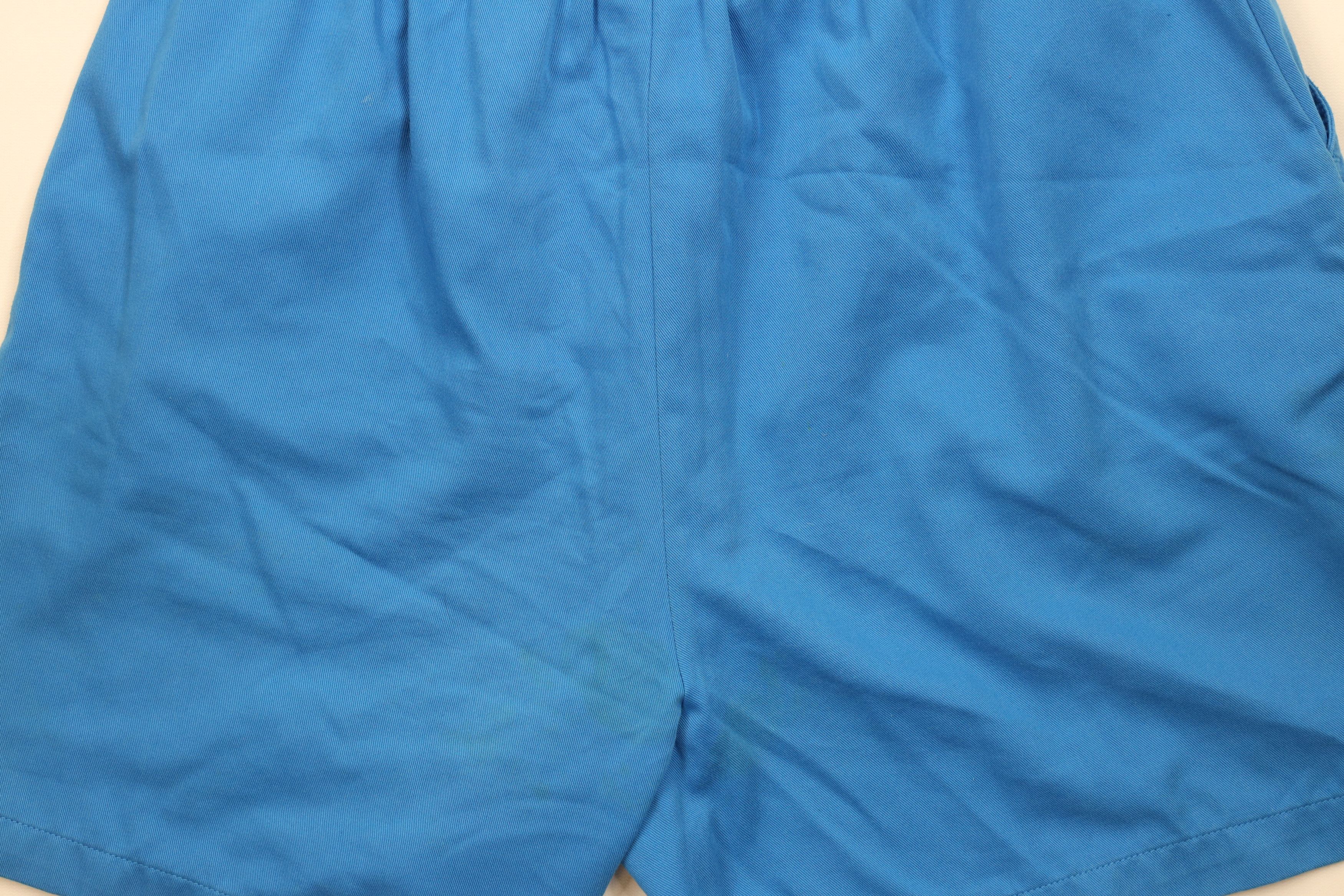 Vintage Vintage 90s Streetwear Blank Above Knee Shorts Blue Cotton Size US 36 / EU 52 - 14 Thumbnail