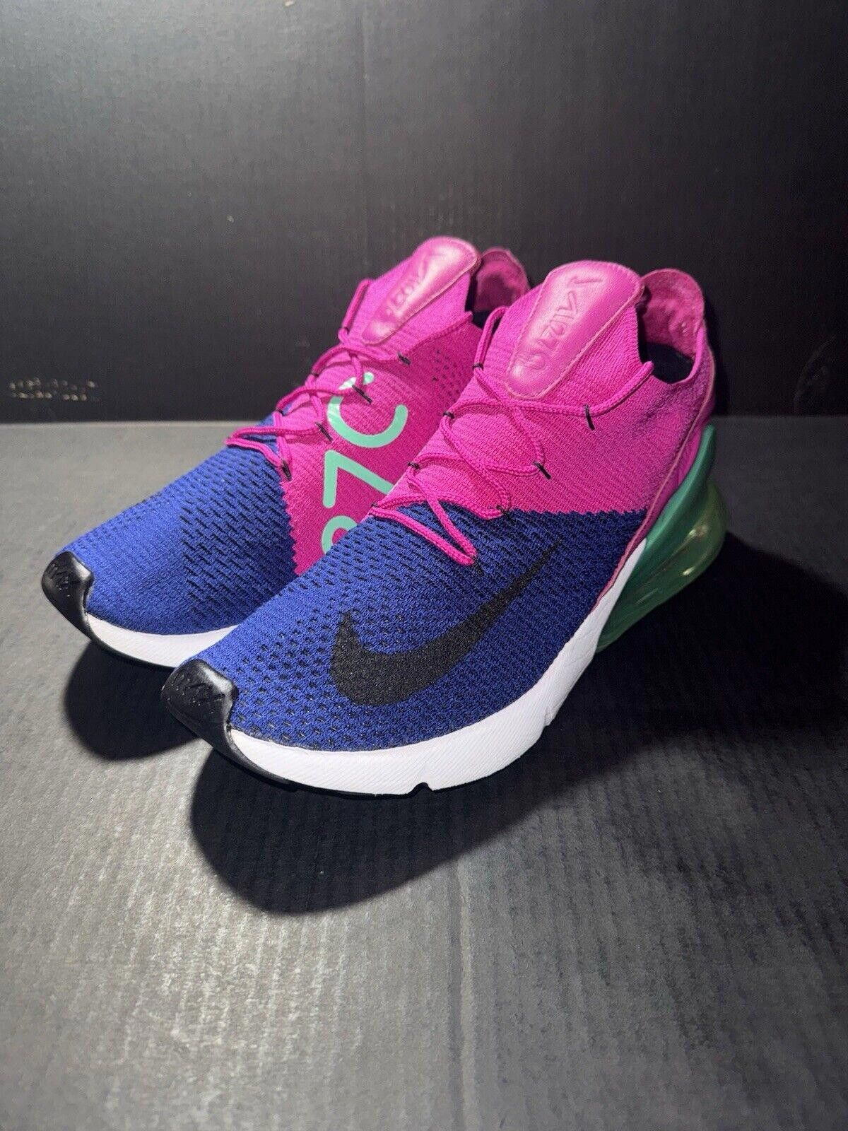 Nike Nike Men's Air Max 270 FlyKnit Fuchsia AO1023-401 Sz 11 Size US 11 / EU 44 - 4 Thumbnail