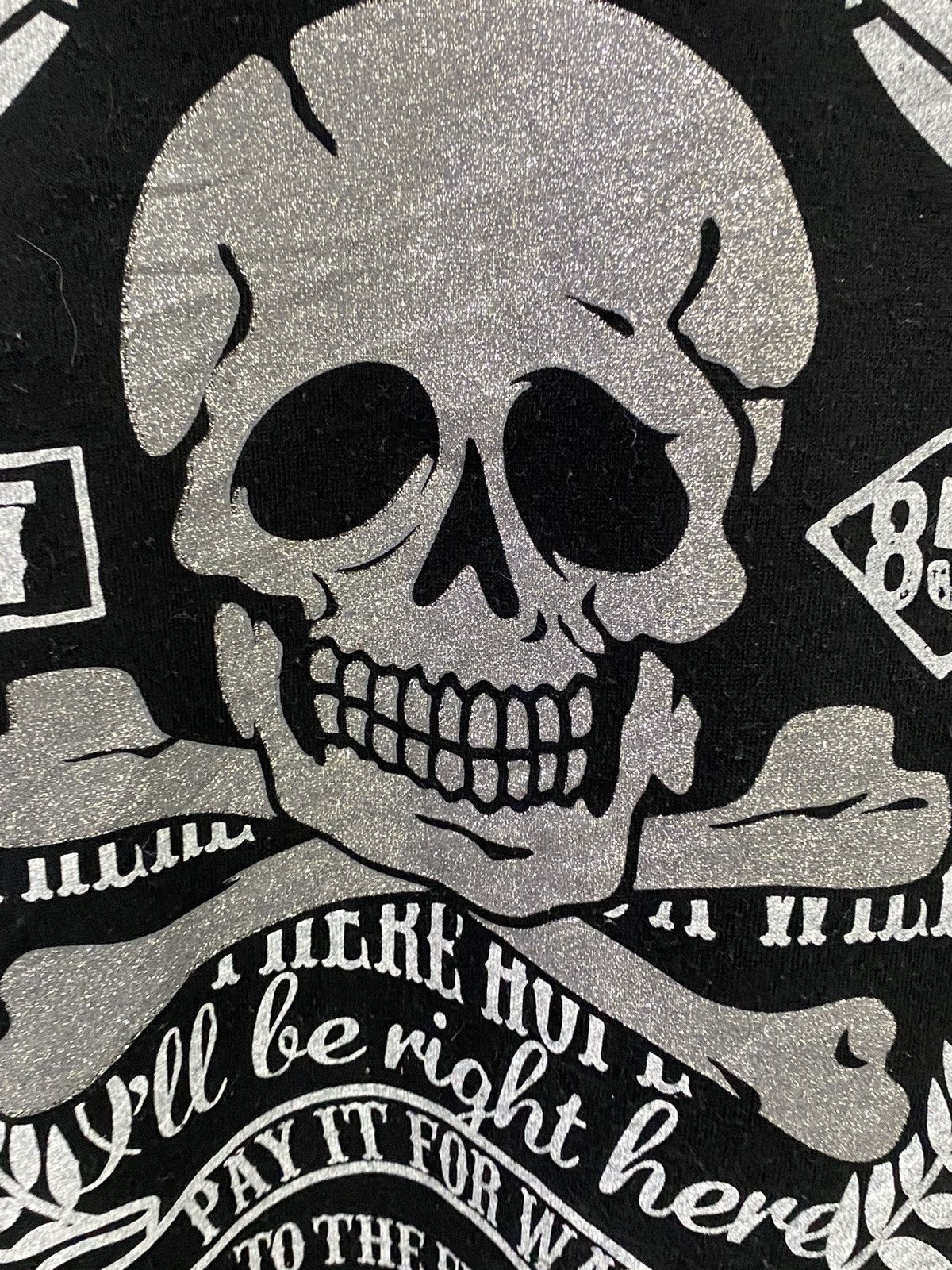 Japanese Brand Vtg Flag Stone Skull Hoodie Size US S / EU 44-46 / 1 - 4 Thumbnail