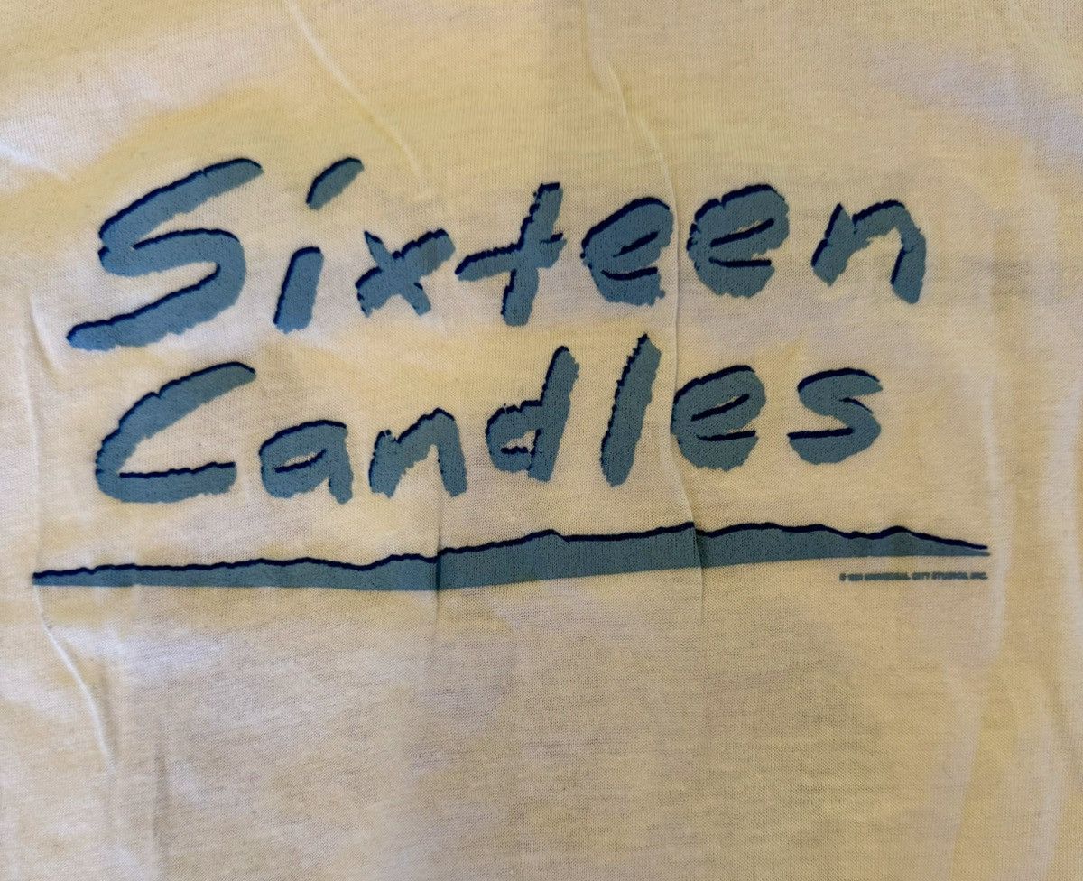 Vintage Vintage Sixteen Candles 1984 Movie Promo Shirt Size US L / EU 52-54 / 3 - 4 Thumbnail
