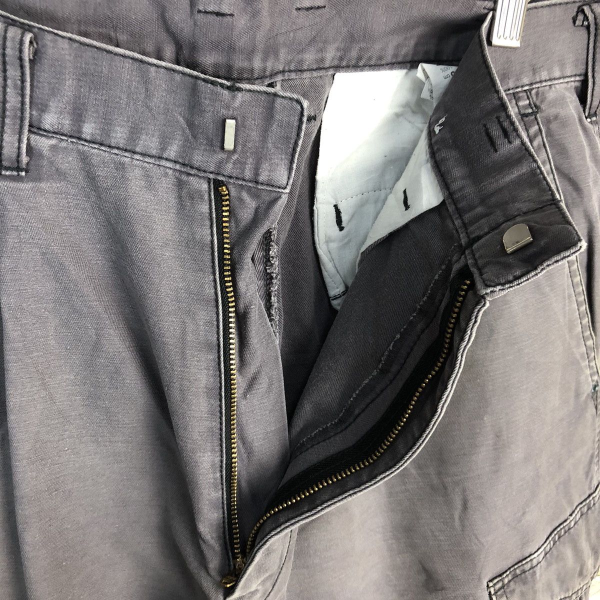 Japanese Brand G ground Purple Cargo Multipocket Pants #A1019 Size US 34 / EU 50 - 14 Thumbnail