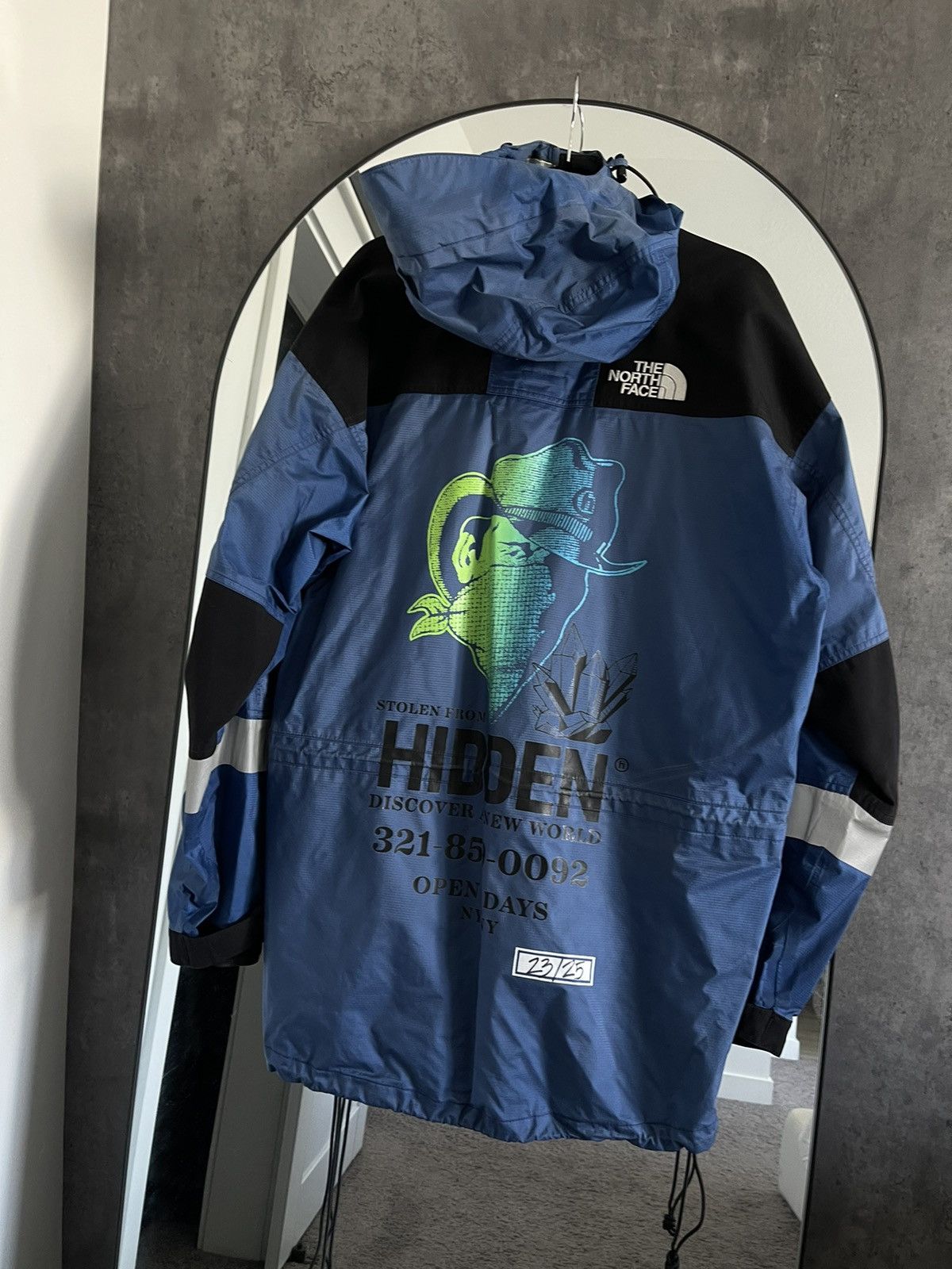 image of Hidden Ny X North Face Vintage Limited Edition in Blue, Men's (Size XL)