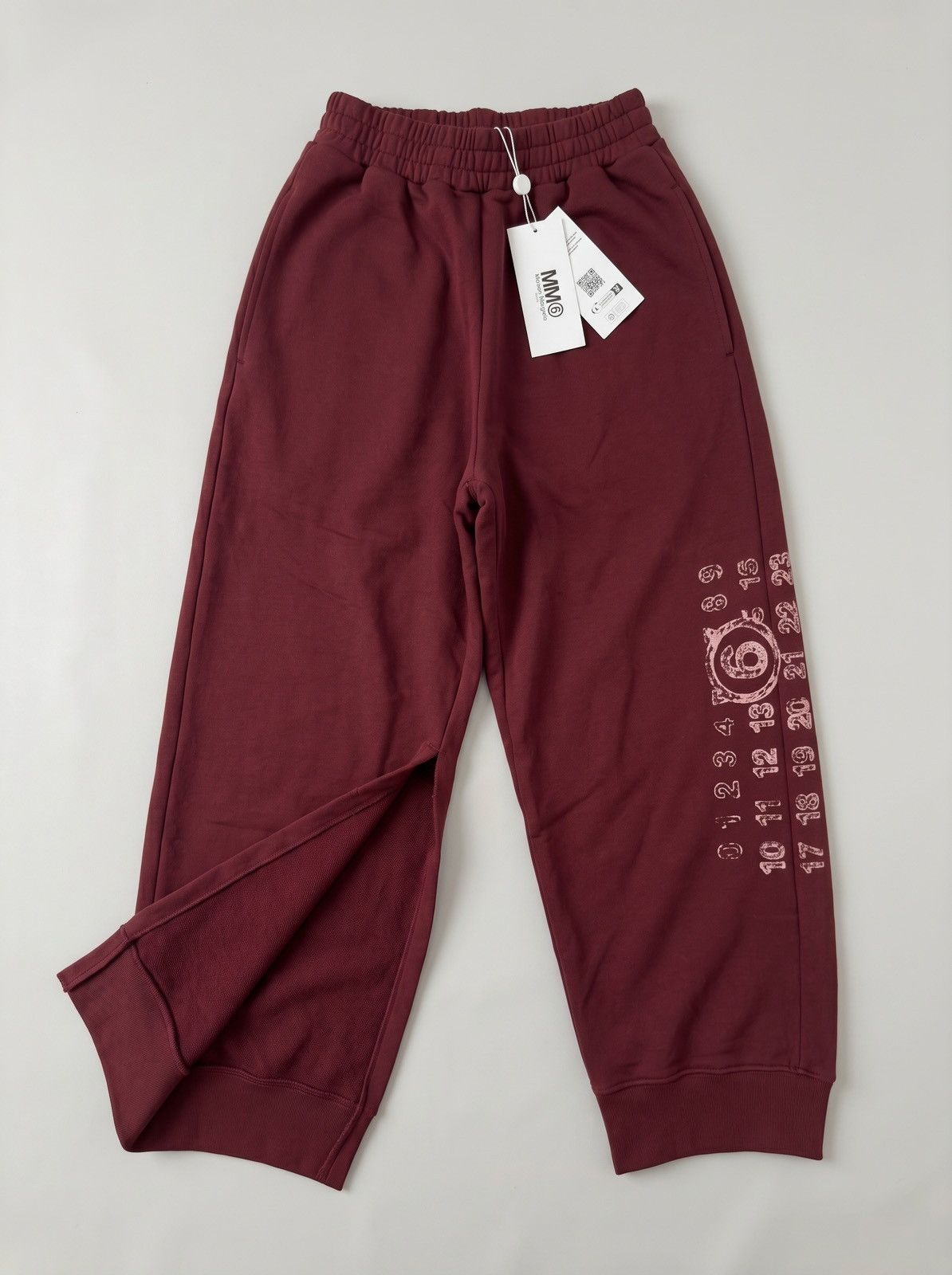 Maison Margiela joggers cropped da donna di MM6 Maison Margiela Size 27" / US 4 / IT 40 - 1 Thumbnail