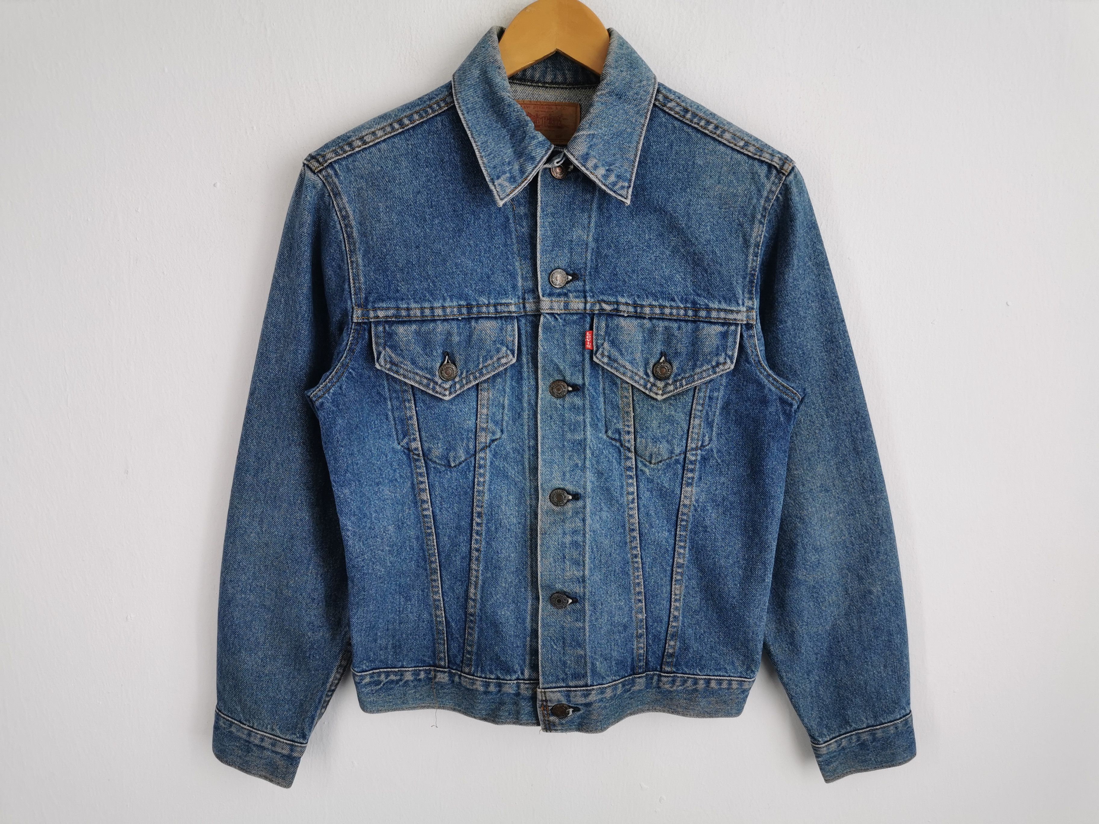 Levi's Distressed Vintage 80's Levis 70505-0817 Denim Jacket Size US S / EU 44-46 / 1 - 2 Thumbnail