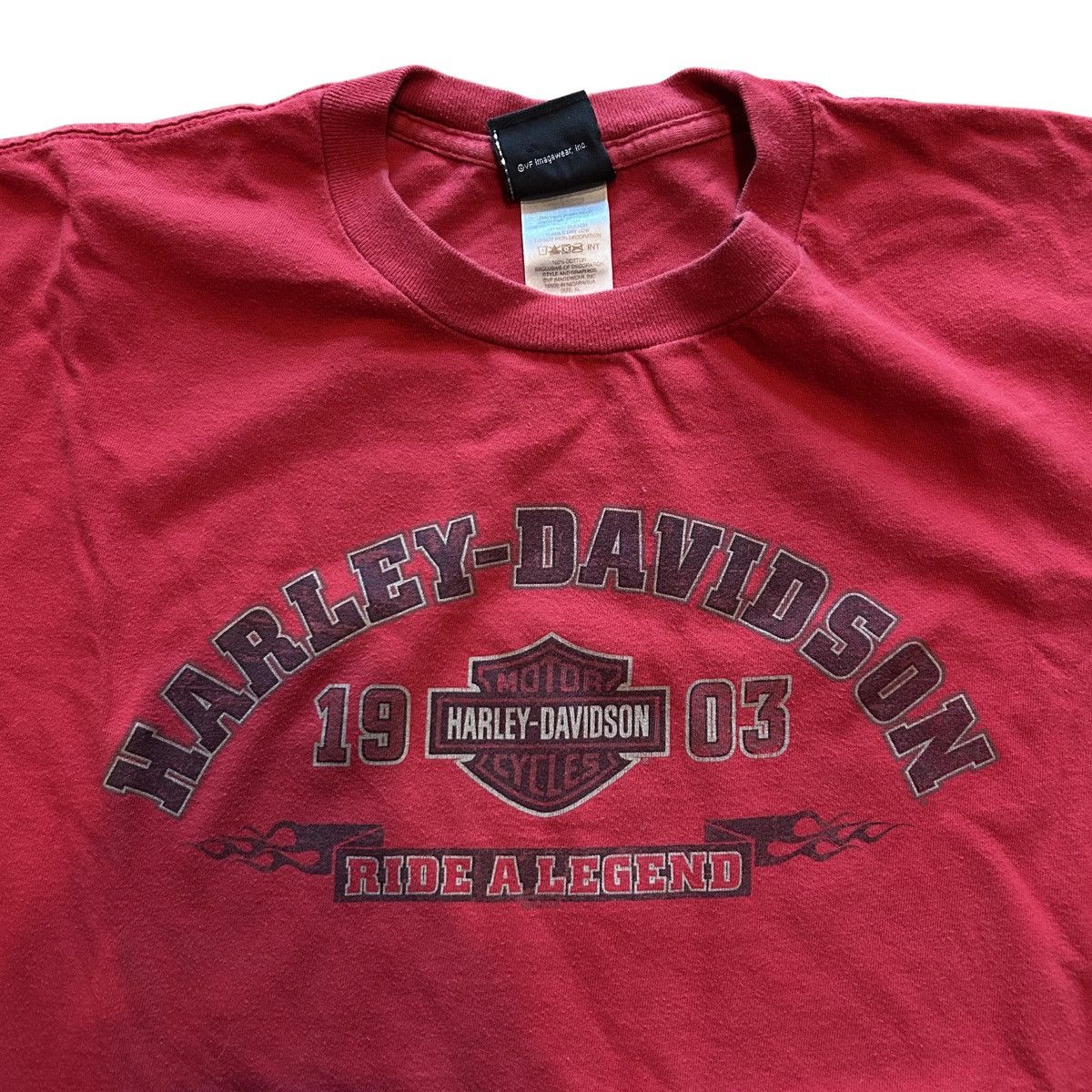 Harley Davidson Vintage Y2K Harley Davidson Los Angeles Shirt Size XL Size US XL / EU 56 / 4 - 2 Thumbnail