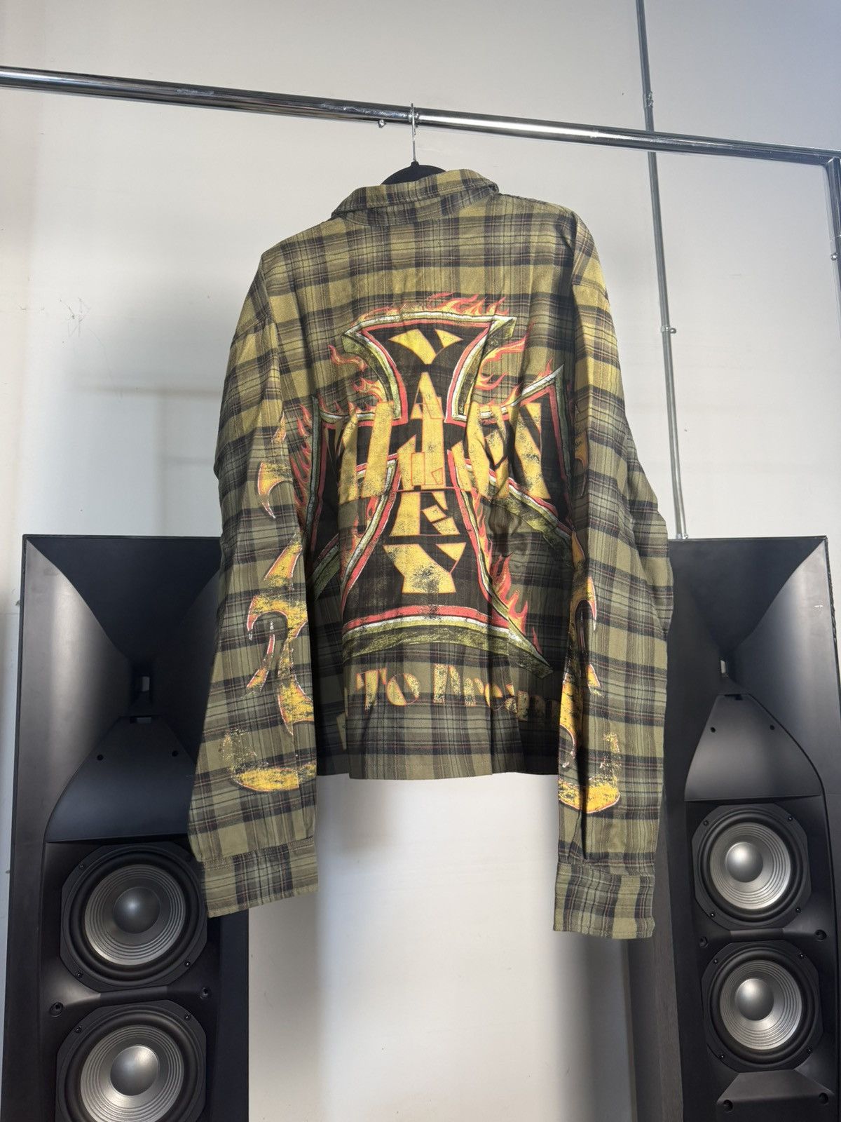 Vale Vale Forever Reborn Chopper Flannel Shirt Size US XXL / EU 58 / 5 - 1 Thumbnail