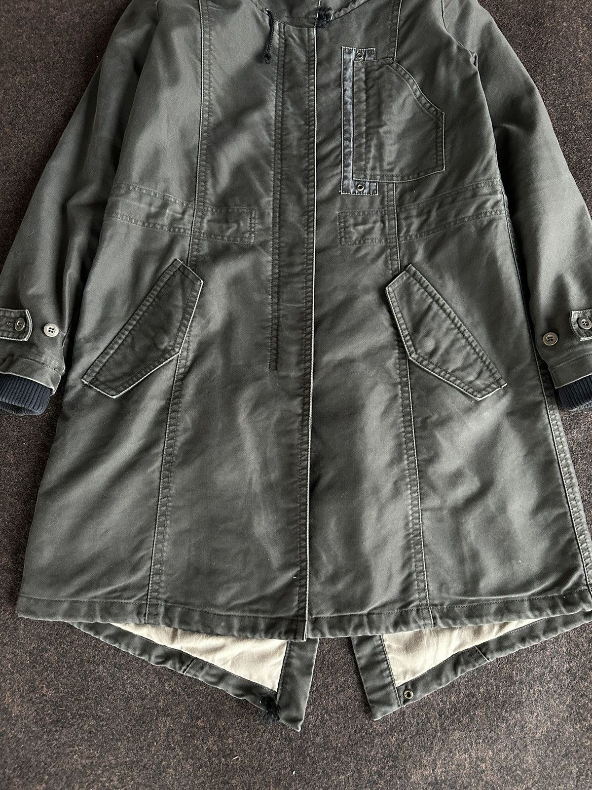 If Six Was Nine × Japanese Brand × Vintage Vintage Edge On All Parka Jacket Z84 Size US S / EU 44-46 / 1 - 2 Thumbnail