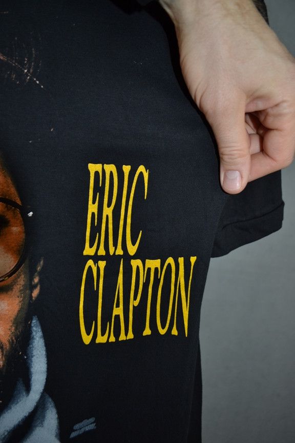 Band Tees × Vintage Vintage 1992 Eric Clapton UK Tour Graphic Tee T-shirt Size US L / EU 52-54 / 3 - 10 Thumbnail
