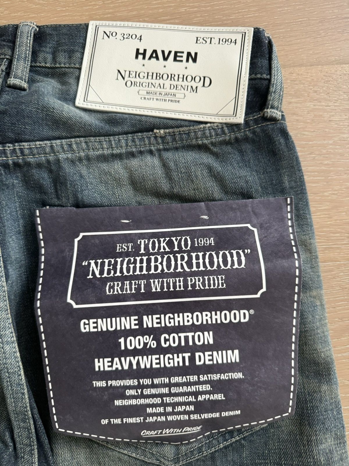 Neighborhood NEIGHBORHOOD x HAVEN Savage DP MID 14oz Jeans Denim Size US 32 / EU 48 - 7 Thumbnail