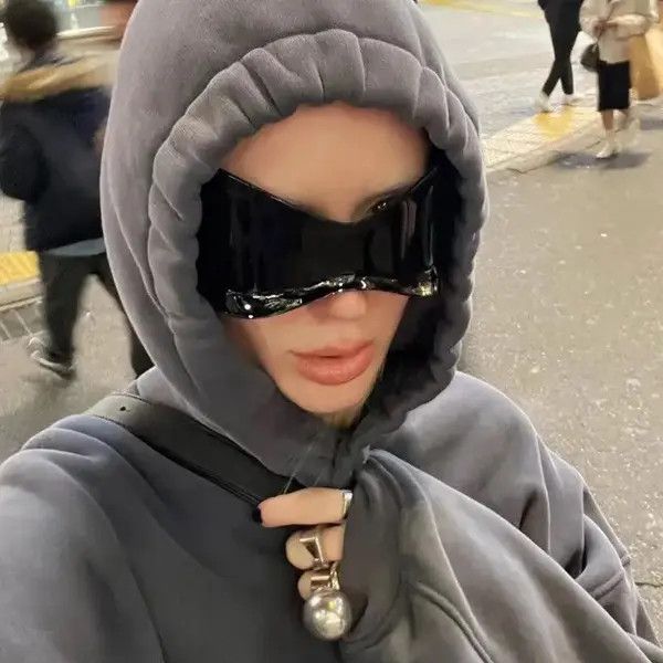 Designer × Vintage Streetwear Punk Rock Gothic Sunglasses y2k 90's Size ONE SIZE - 2 Thumbnail