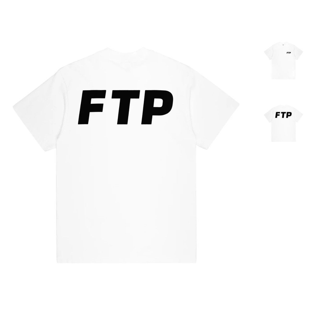 Fuck The Population FTP Flocked Logo Tee Size US L / EU 52-54 / 3 - 4 Thumbnail
