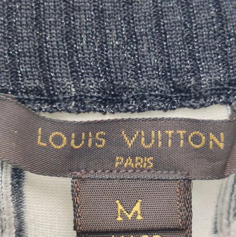 Louis Vuitton Louis Vuitton Striped Zip-Front Knit Short Sleeve. Size US M / EU 48-50 / 2 - 4 Thumbnail