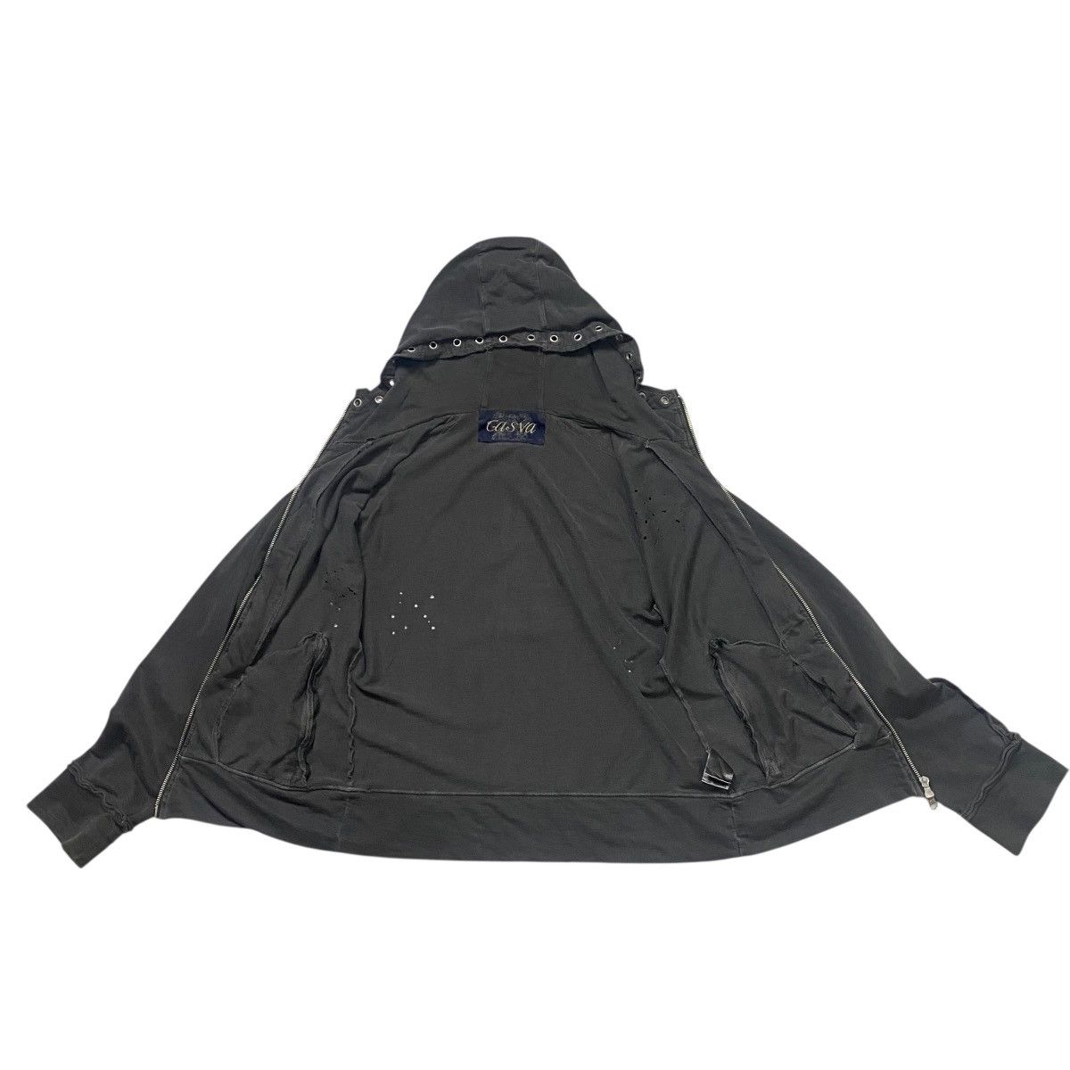 If Six Was Nine Casva distressed hoodie jacket Size US S / EU 44-46 / 1 - 5 Thumbnail