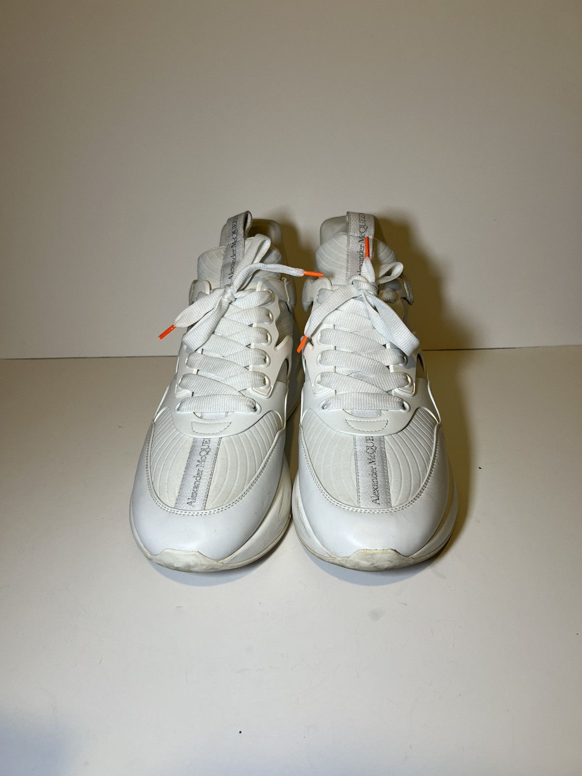 Alexander McQueen Alexander Mcqueen oversized runner sneakers. Designer shoes Size US 12 / EU 45 - 3 Thumbnail