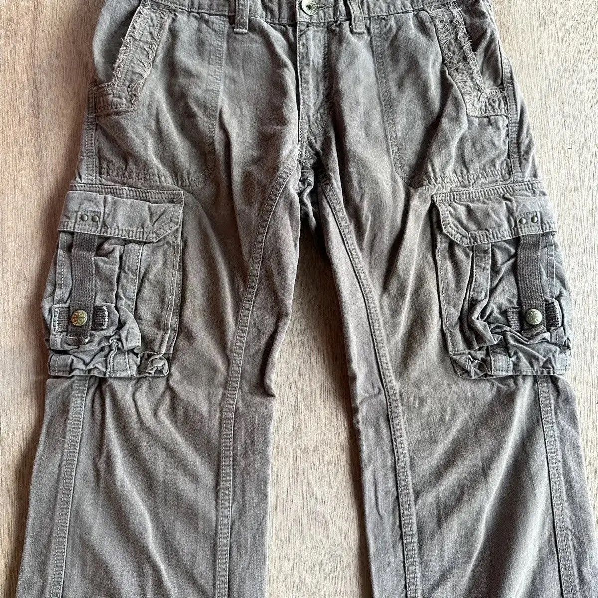 Surplus Research SICKS 💥 SURPLUS TACTICAL MULTIPOCKET BAGGY CARGO PANTS W34 Size US 34 / EU 50 - 3 Thumbnail