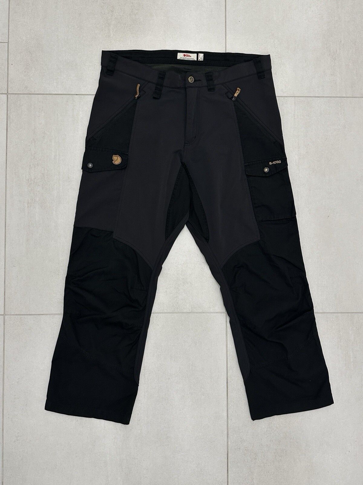 Fjallraven Fjallraven Abisko Trousers G-1000 Men Hiking Active Outdoor Size US 36 / EU 52 - 6 Thumbnail