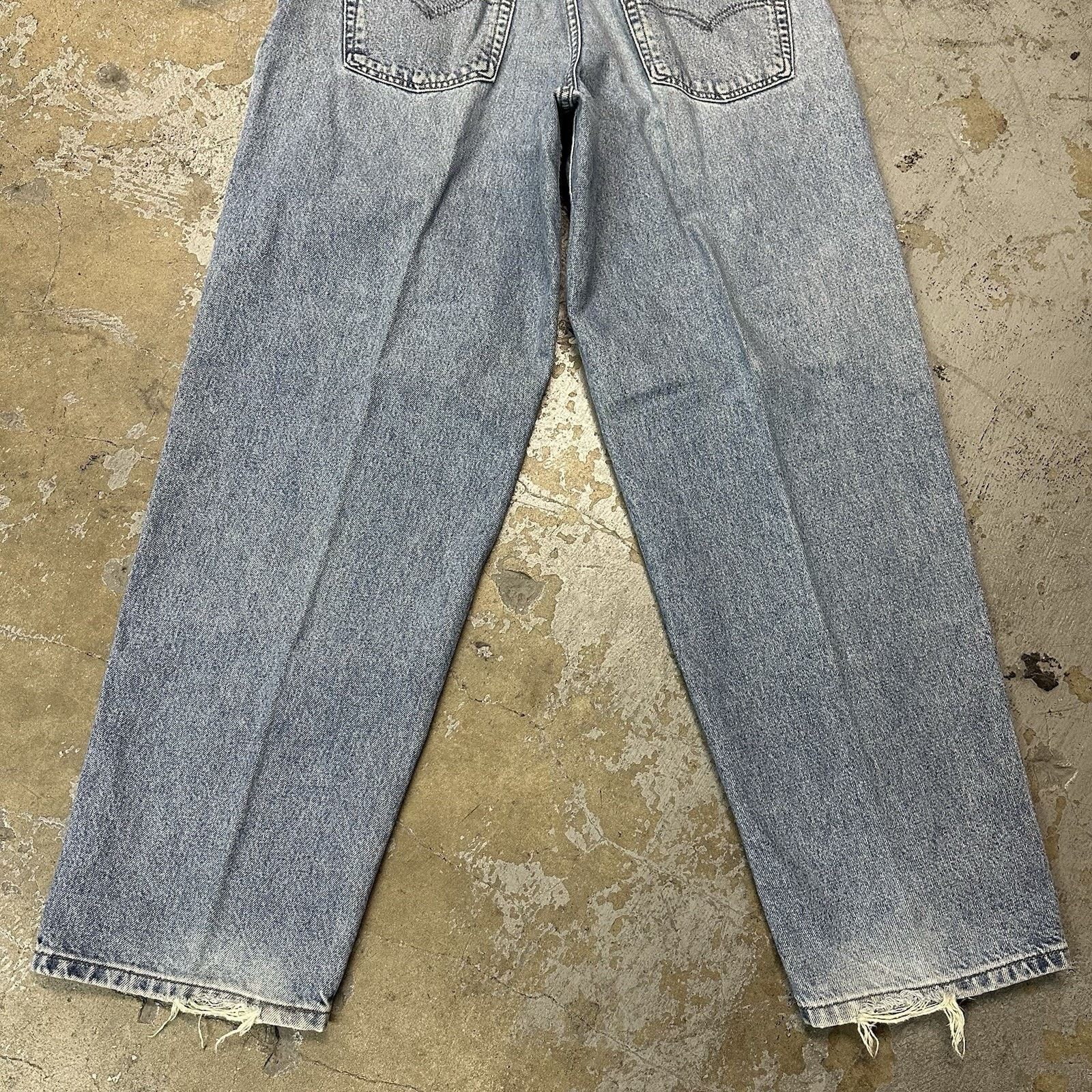 Levi's × Vintage Vintage Y2K Levi’s Silvertab Blue Baggy Denim Jeans 36x32 Size US 36 / EU 52 - 7 Thumbnail