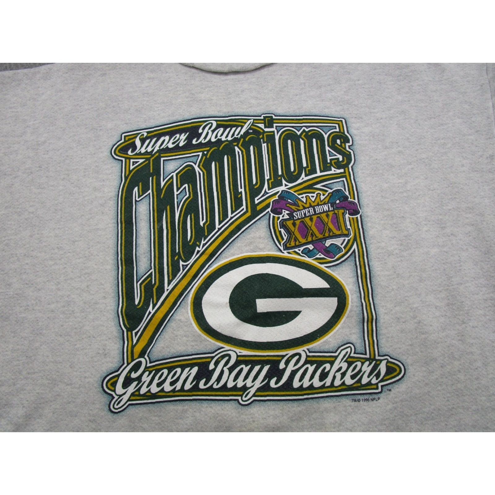 Tultex VINTAGE Green Bay Packers Sweatshirt Pullover Crew Neck XL Men Tultex 90s Sports Football Size US XL / EU 56 / 4 - 2 Thumbnail