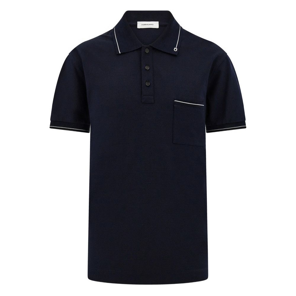 Ferragamo BLUE Polo Shirts