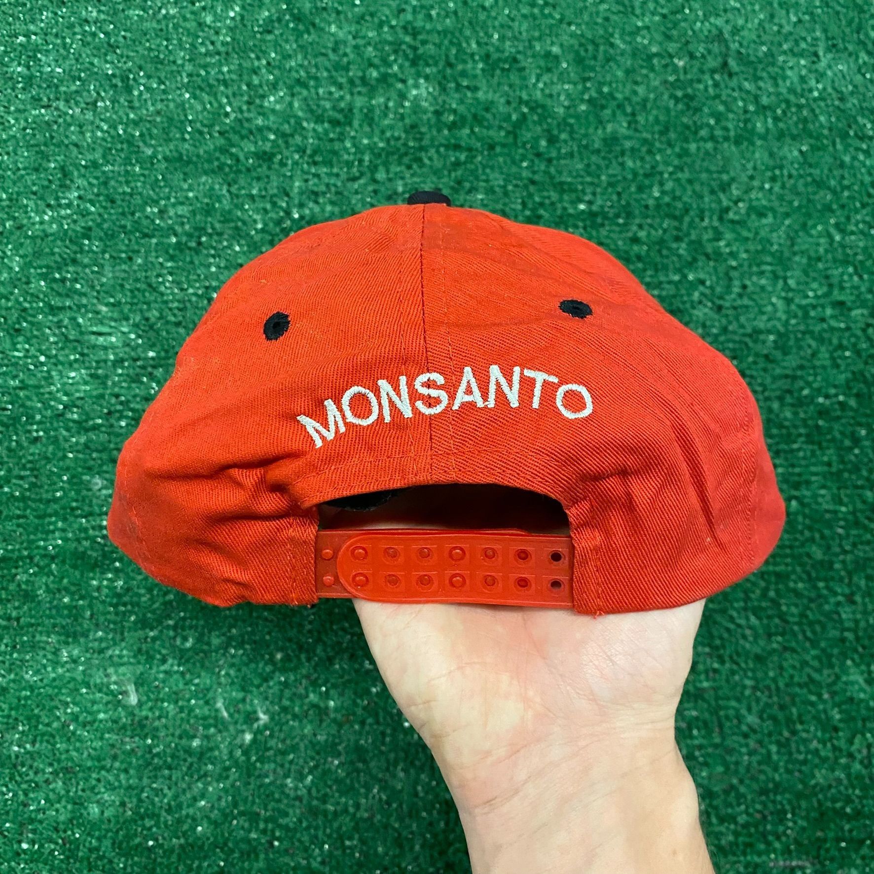 Vintage Monsanto Farmer Vintage 90s Trucker Hat Size ONE SIZE - 2 Thumbnail